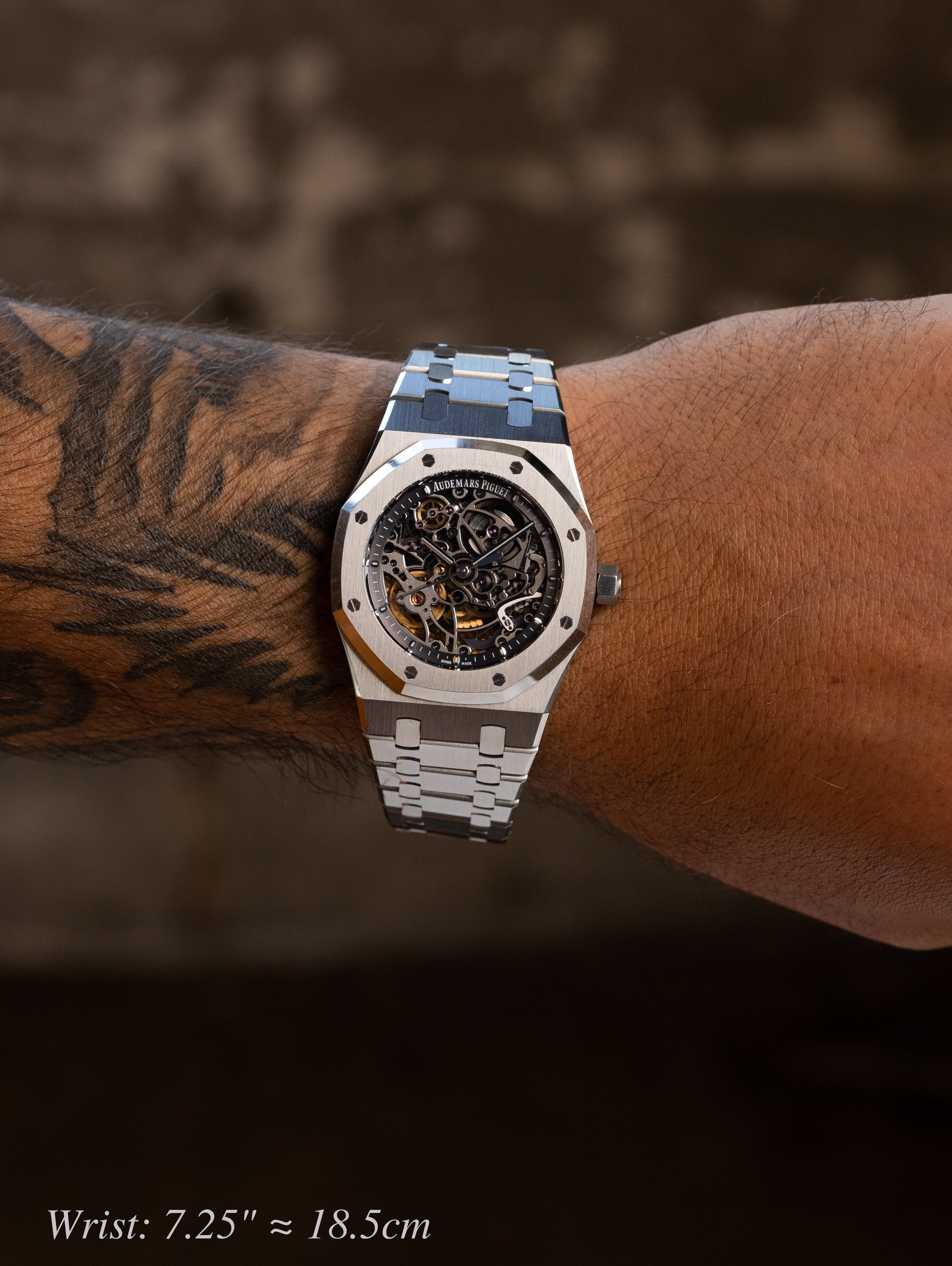 Audemars Piguet Royal Oak Ref. 15305ST - 'Skeleton' Dial W/ Box & Papers