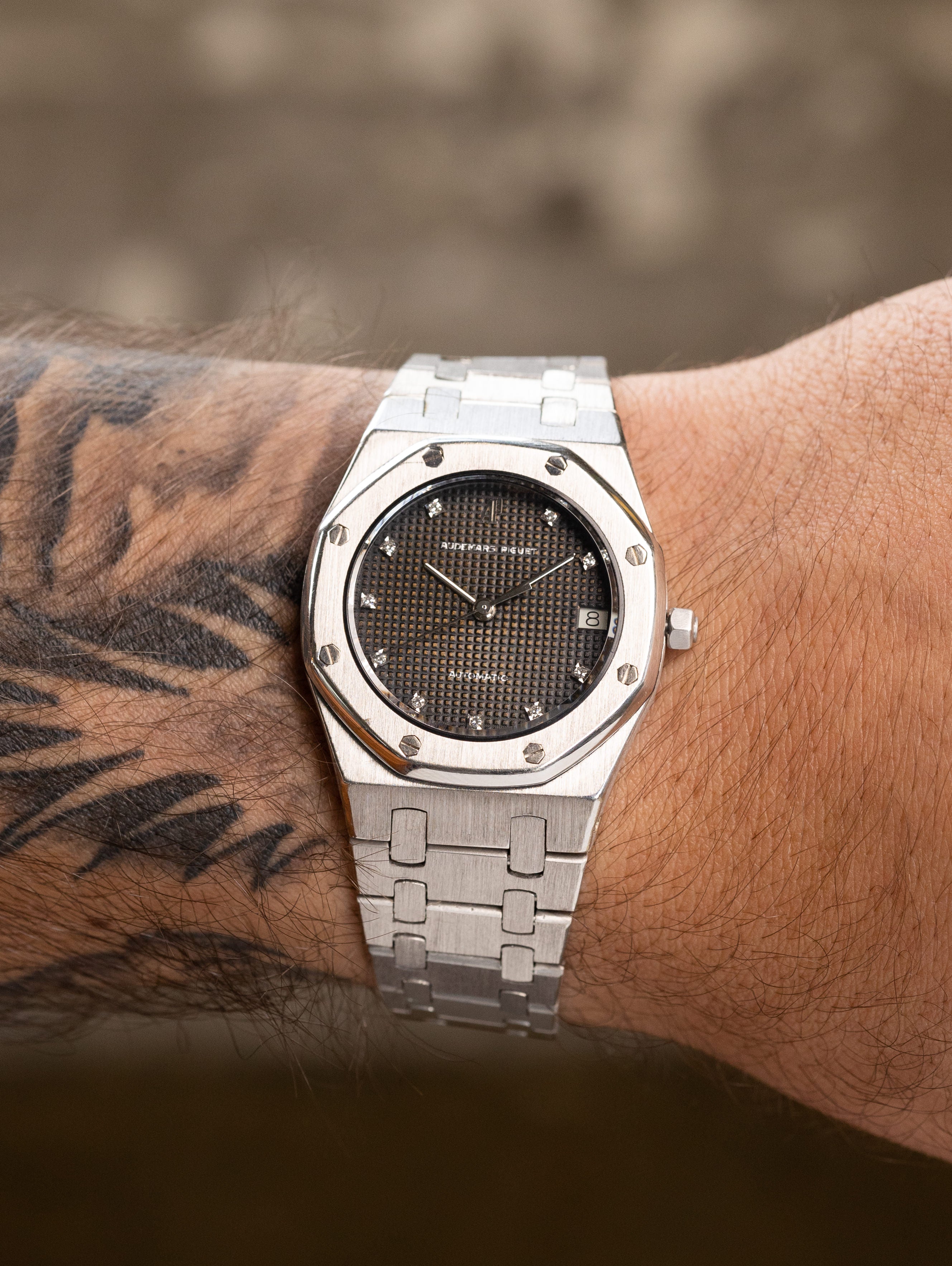 Audemars Piguet Royal Oak Ref. 4100BC White Gold Diamond Dial