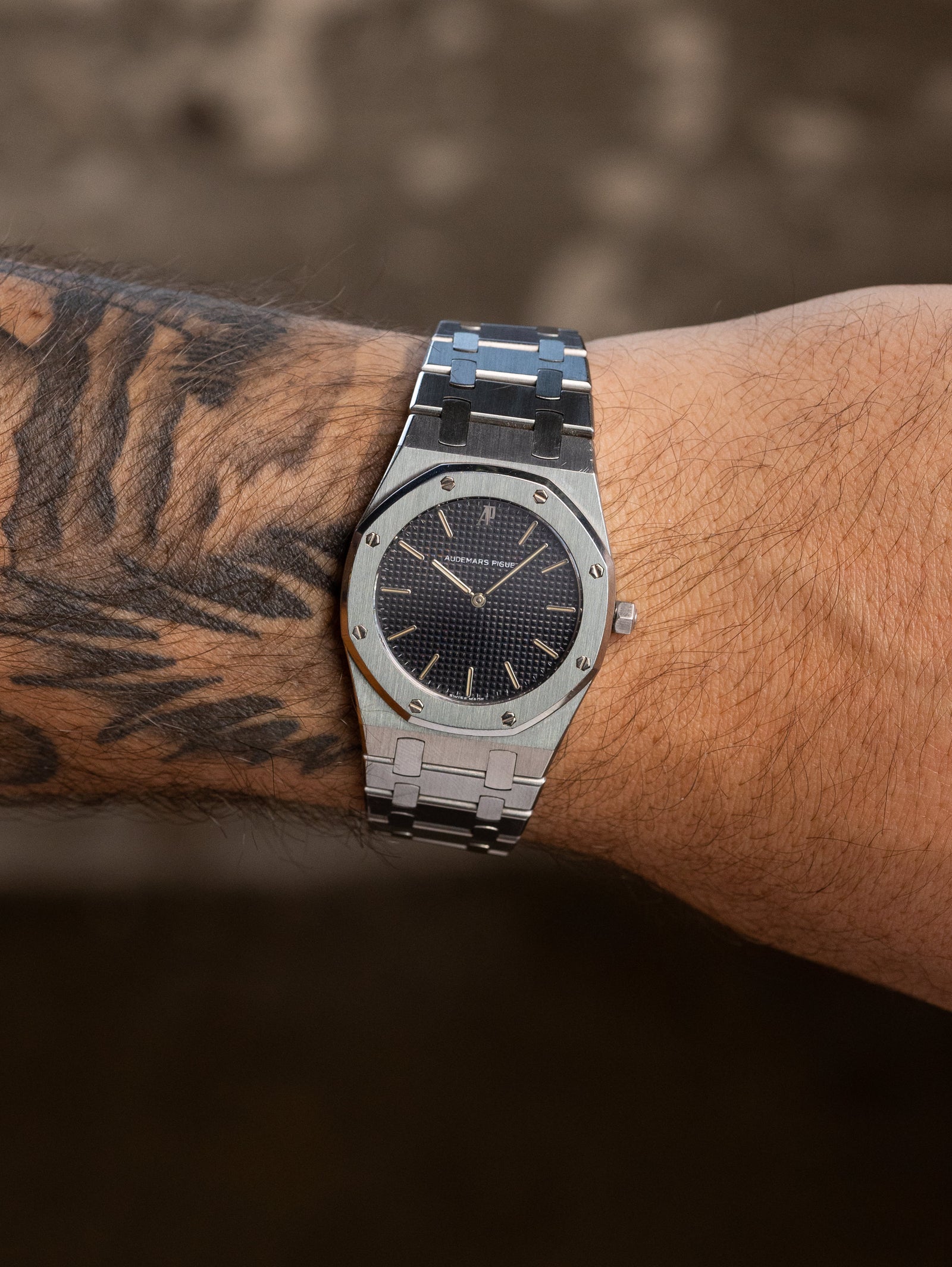 Audemars Piguet Royal Oak Ref. 56303ST - Grey 'Micro-Tapisserie' Dial Unpolished
