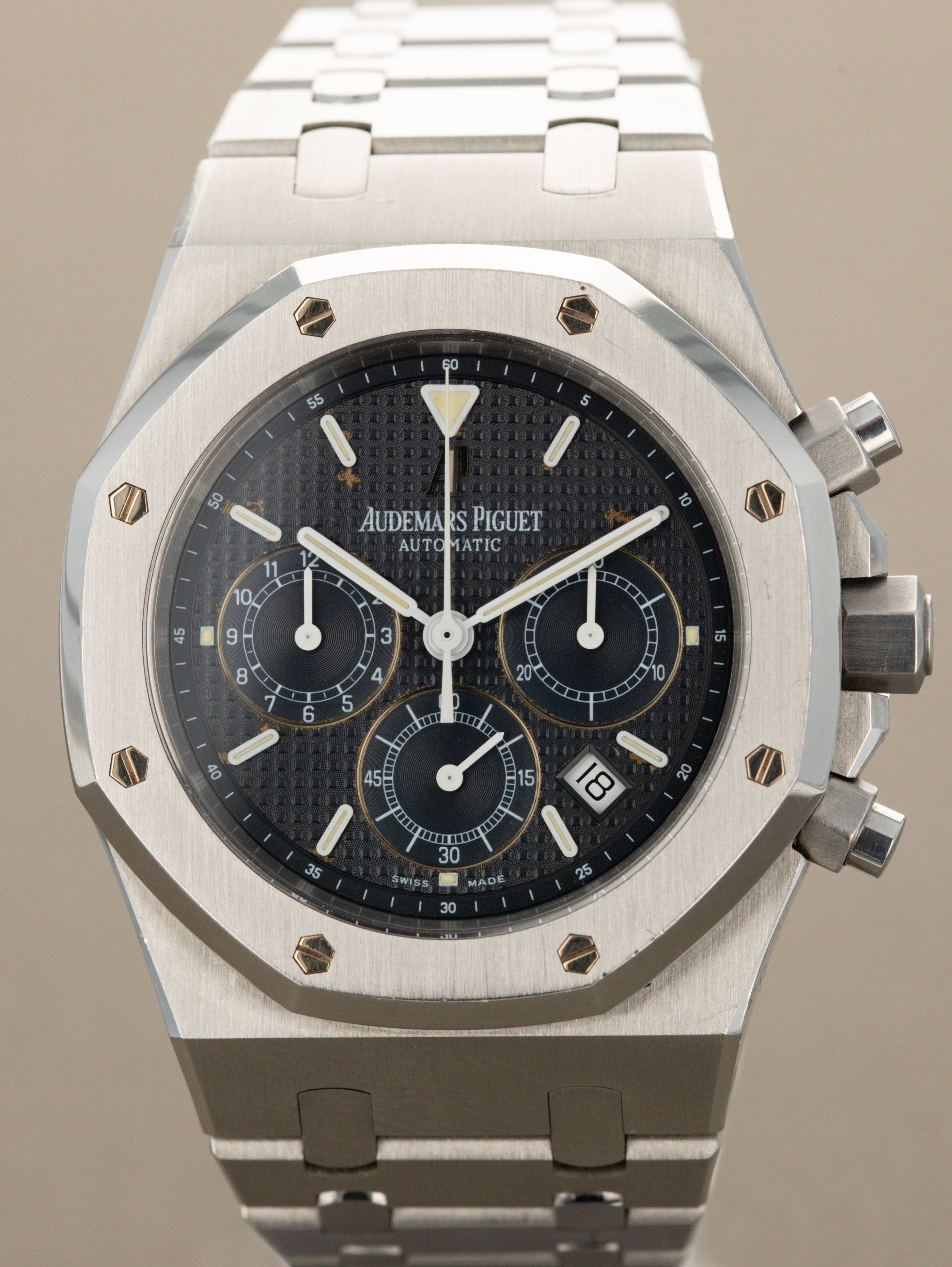 Audemars Piguet Royal Oak Chronograph Ref. 25860ST - 'Kasparov' Unpolished W/ Box & Papers