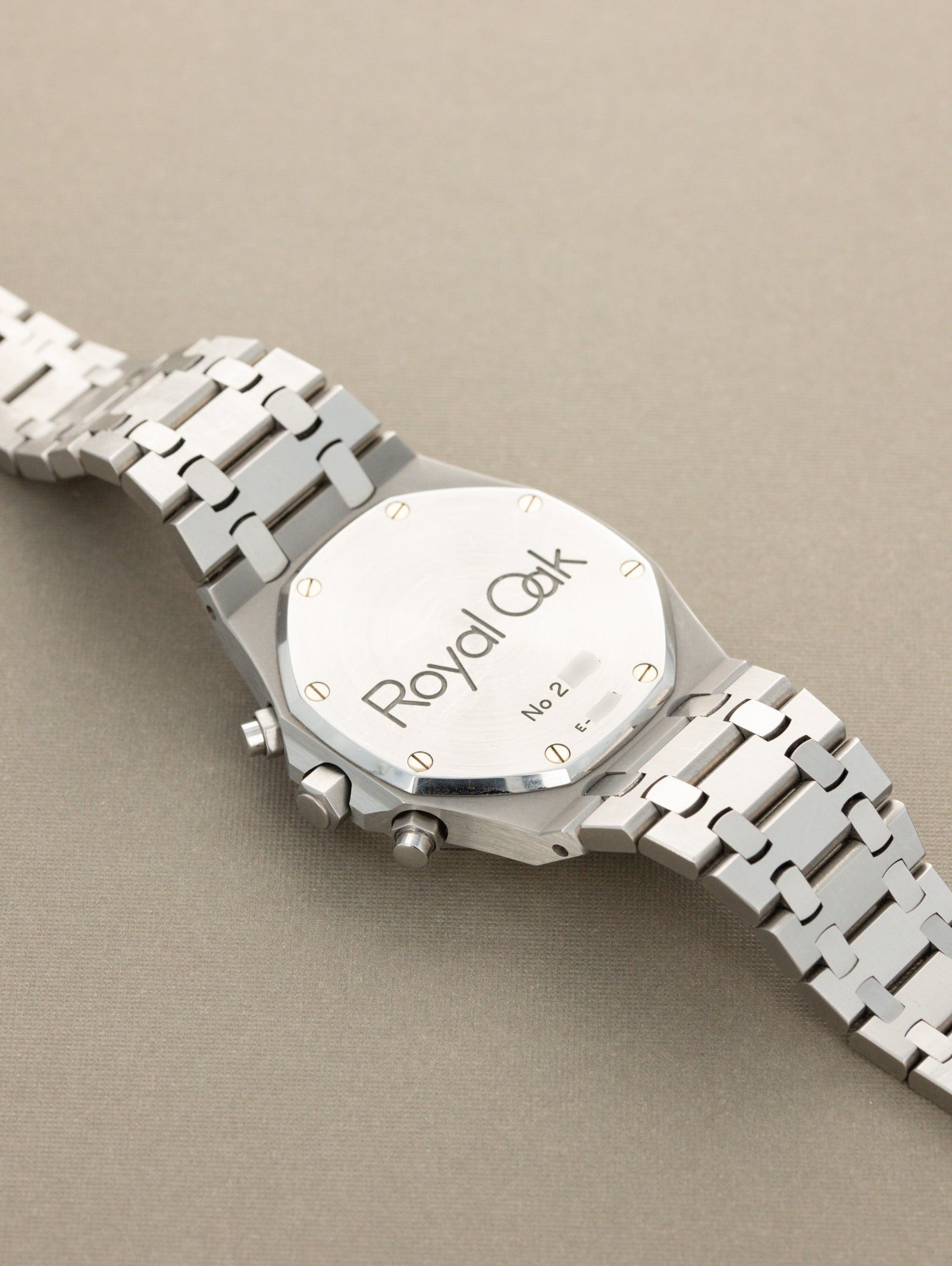 Audemars Piguet Royal Oak Chronograph Ref. 25860ST - 'Kasparov' Unpolished W/ Box & Papers