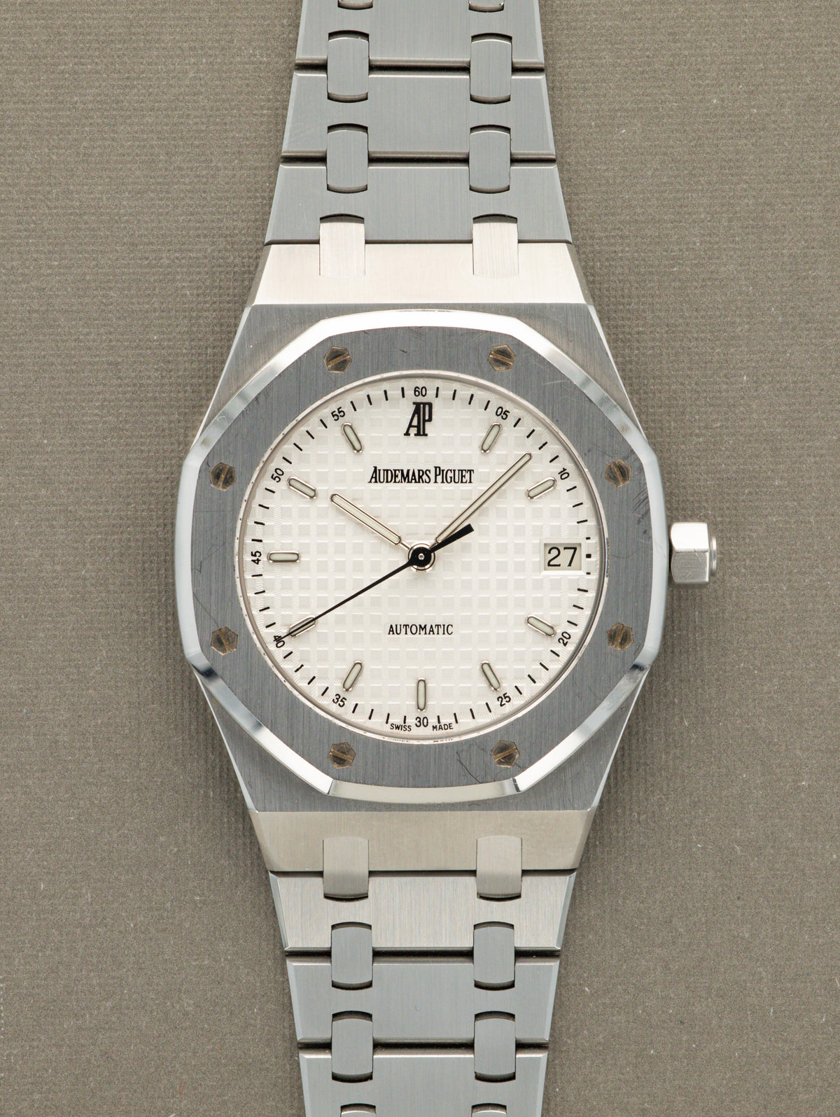 Audemars Piguet Royal Oak Ref. 15189ST - 'Pictet & Cie' Unpolished w/ Leather Strap