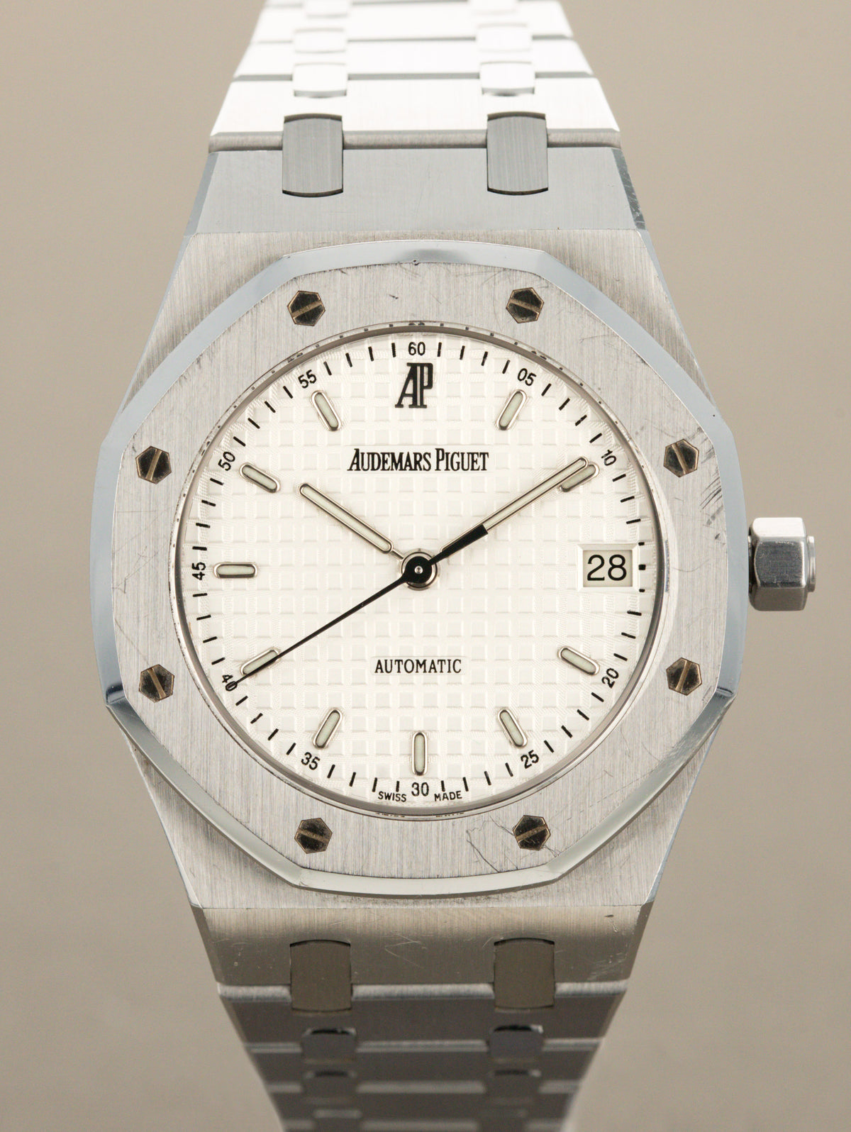 Audemars Piguet Royal Oak Ref. 15189ST - 'Pictet & Cie' Unpolished w/ Leather Strap