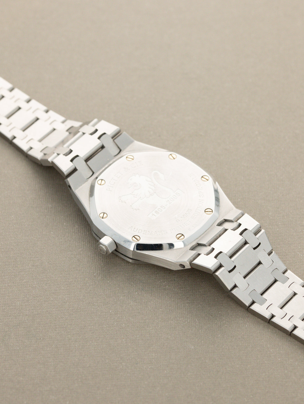Audemars Piguet Royal Oak Ref. 15189ST - 'Pictet & Cie' Unpolished w/ Leather Strap