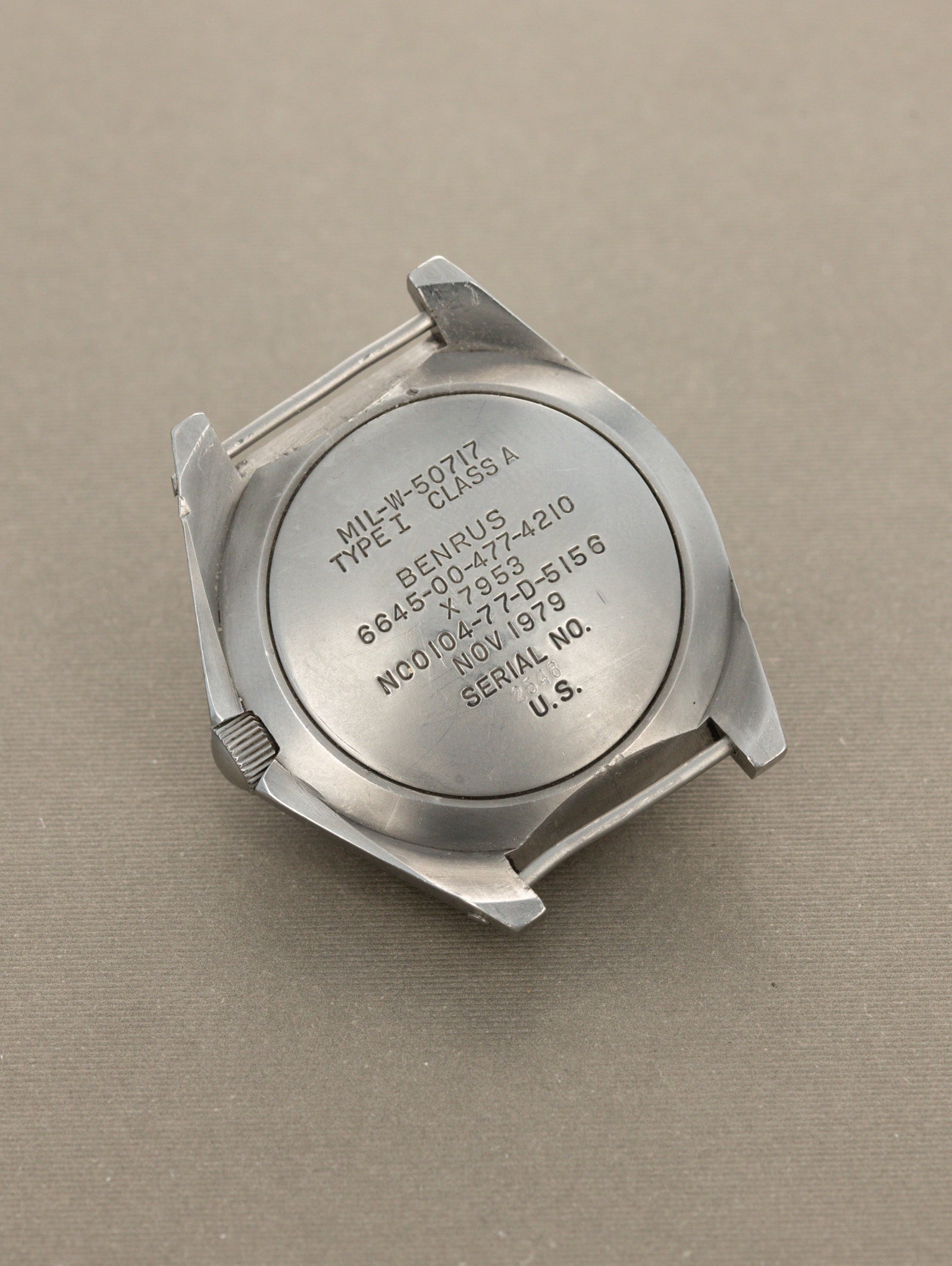 Benrus Type I Class A - 'Sterile' Dial Military Issued