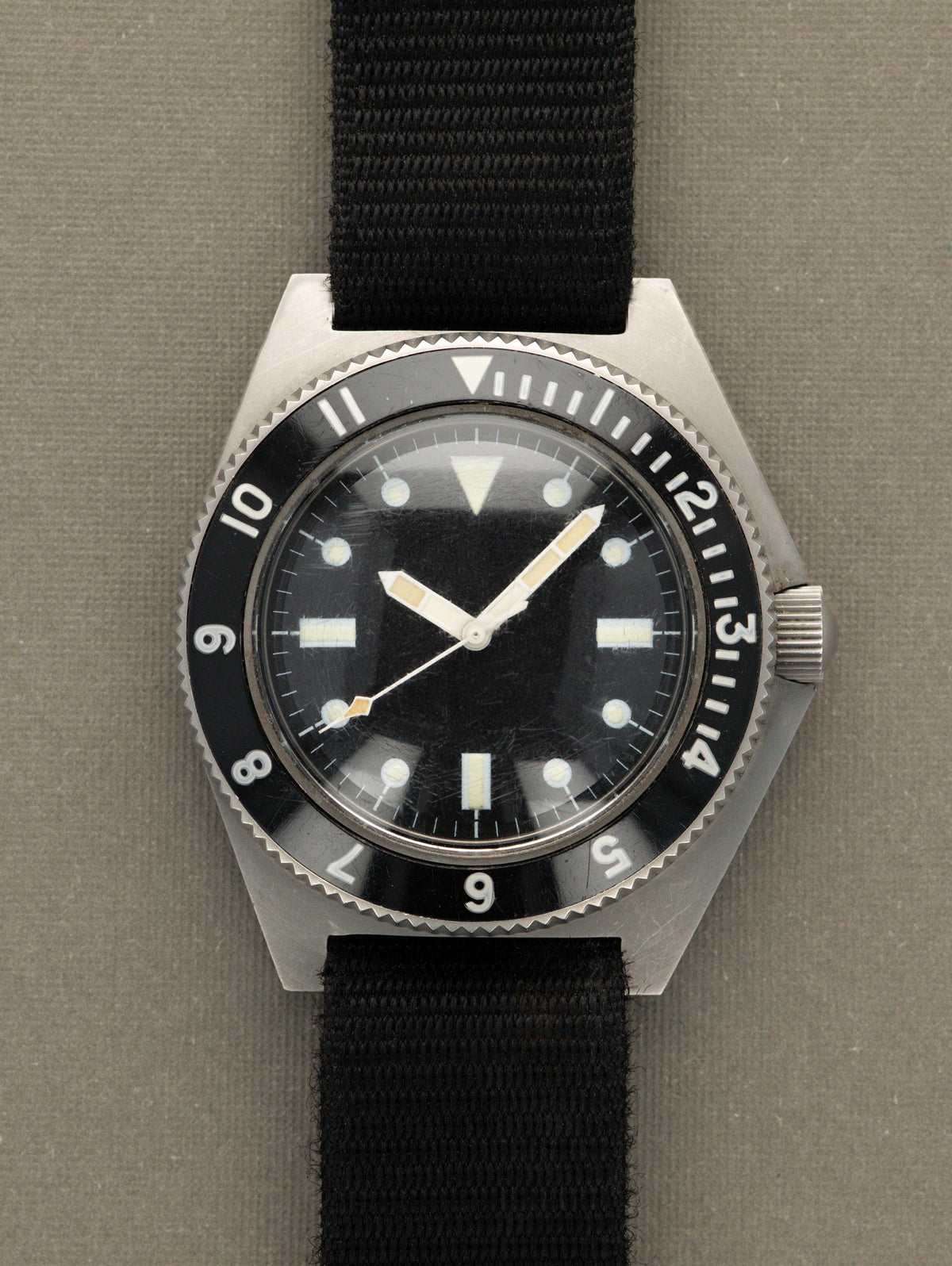 Benrus Type I Class A - Matte Black 'Sterile' Dial Military-Issued