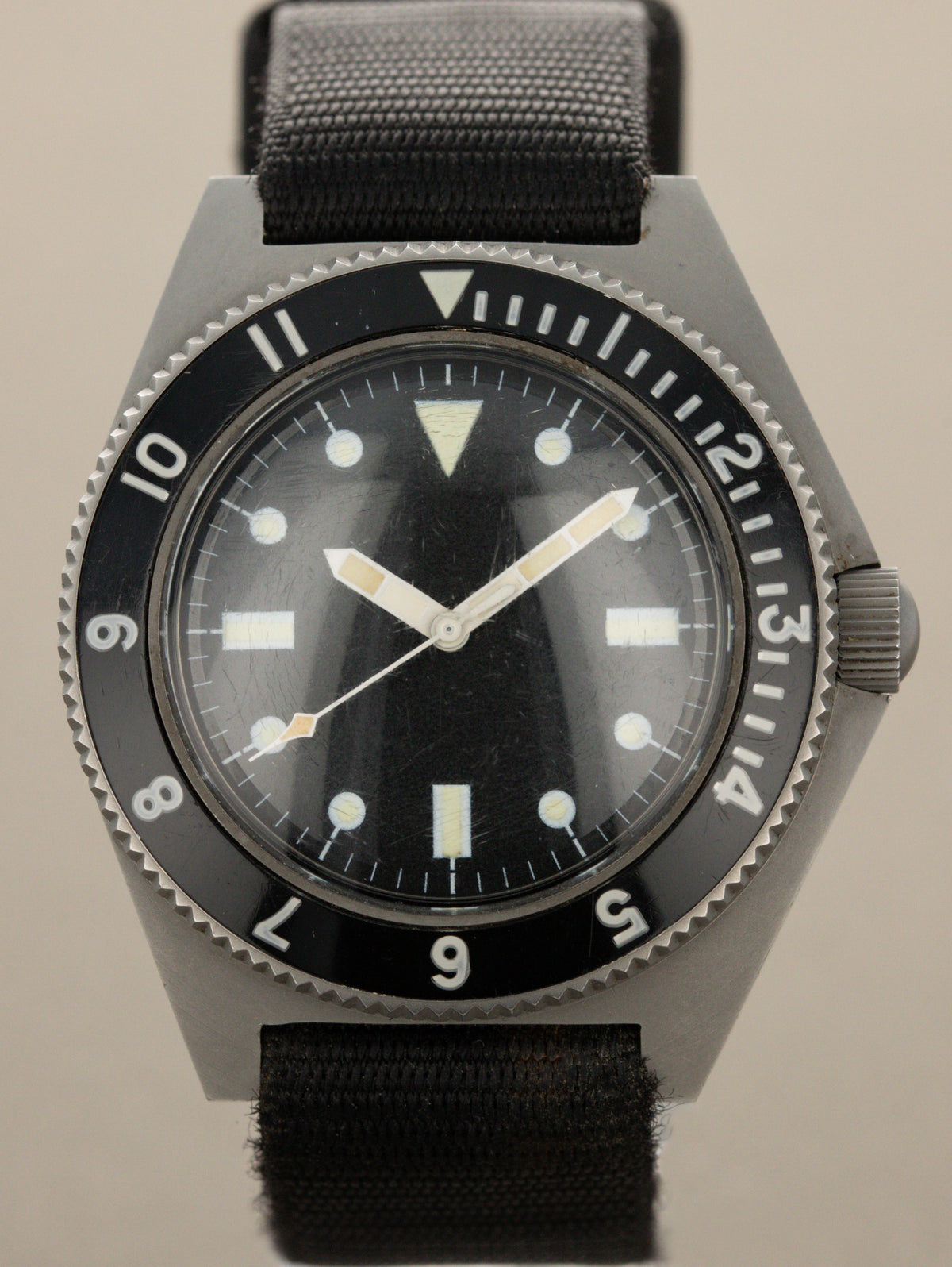Benrus Type I Class A - Matte Black 'Sterile' Dial Military-Issued