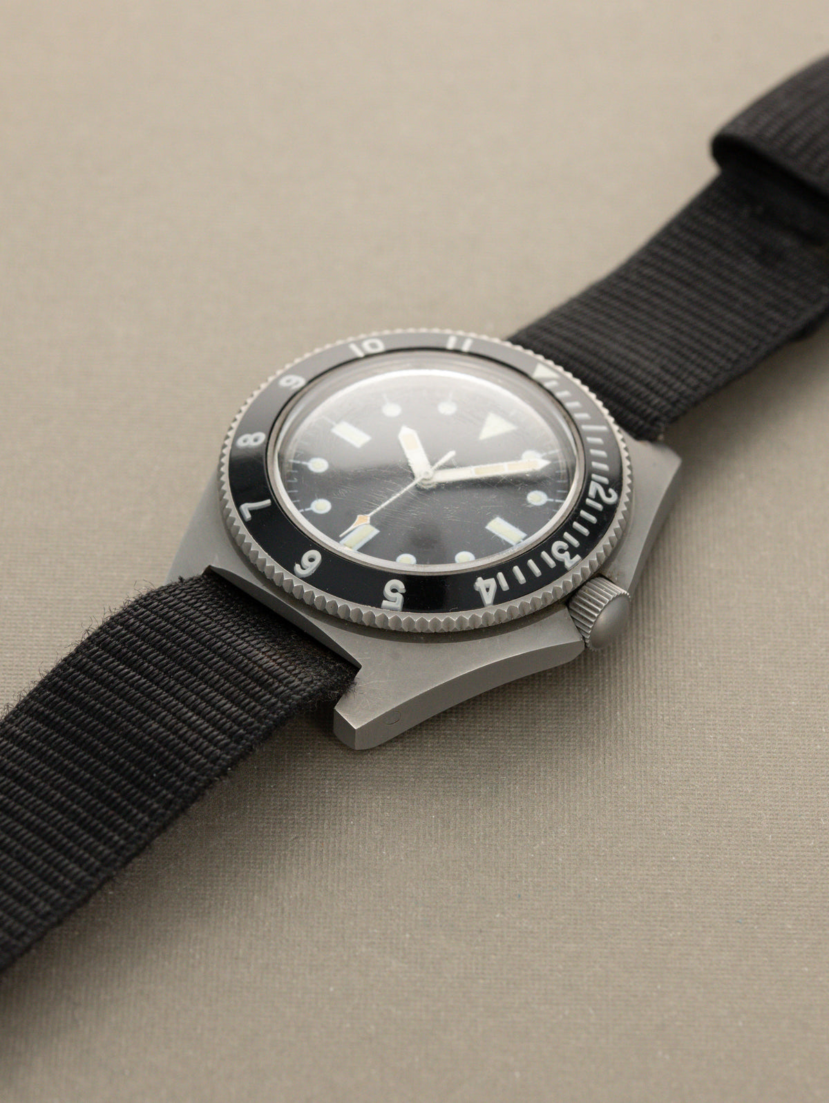 Benrus Type I Class A - Matte Black 'Sterile' Dial Military-Issued