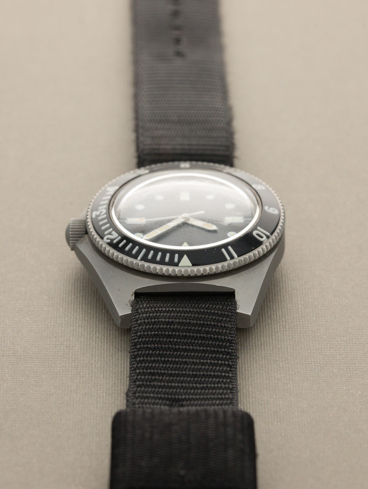 Benrus Type I Class A - Matte Black 'Sterile' Dial Military-Issued