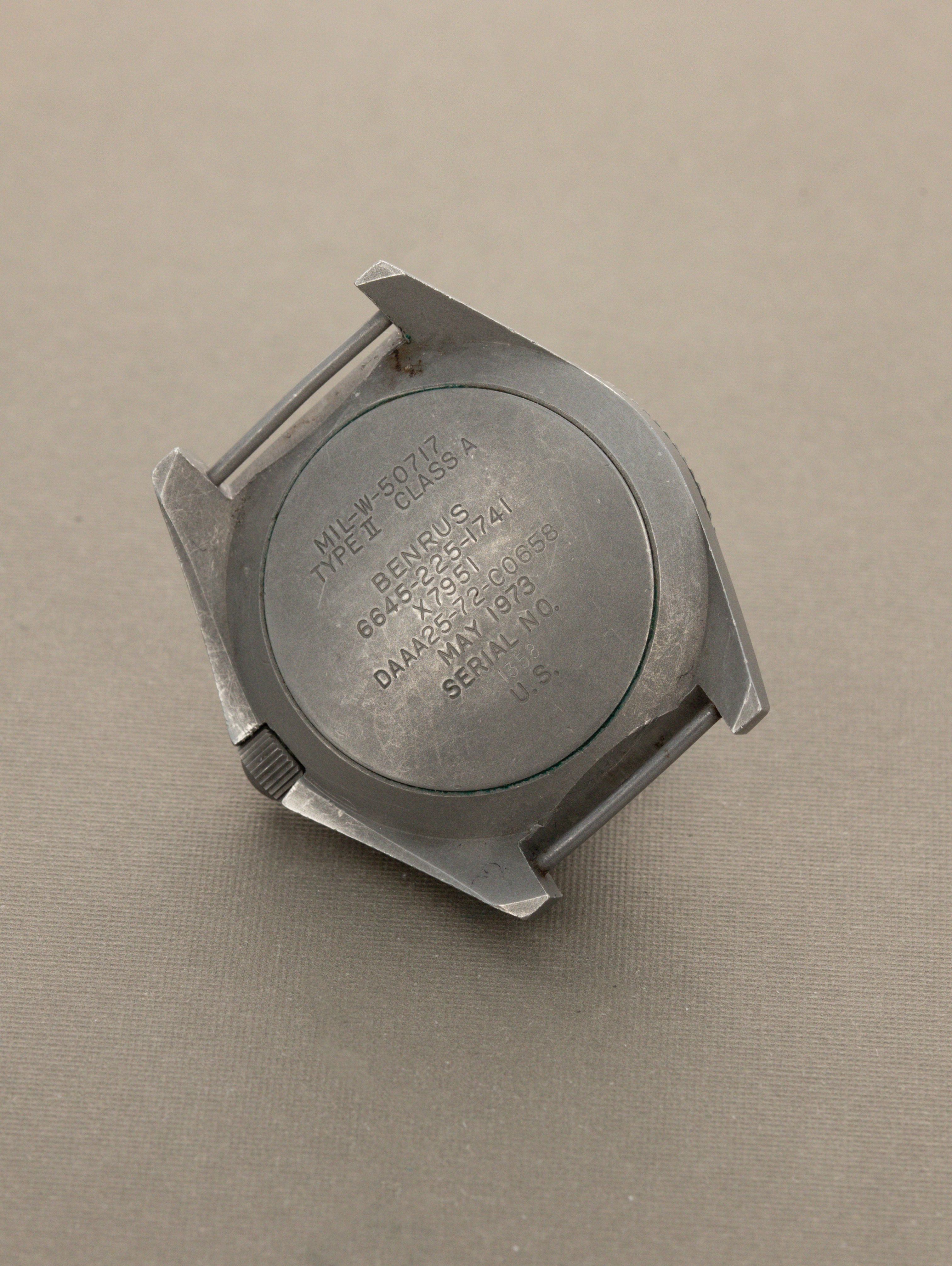 Benrus Type II Class A - 'Sterile' Dial Military Issued