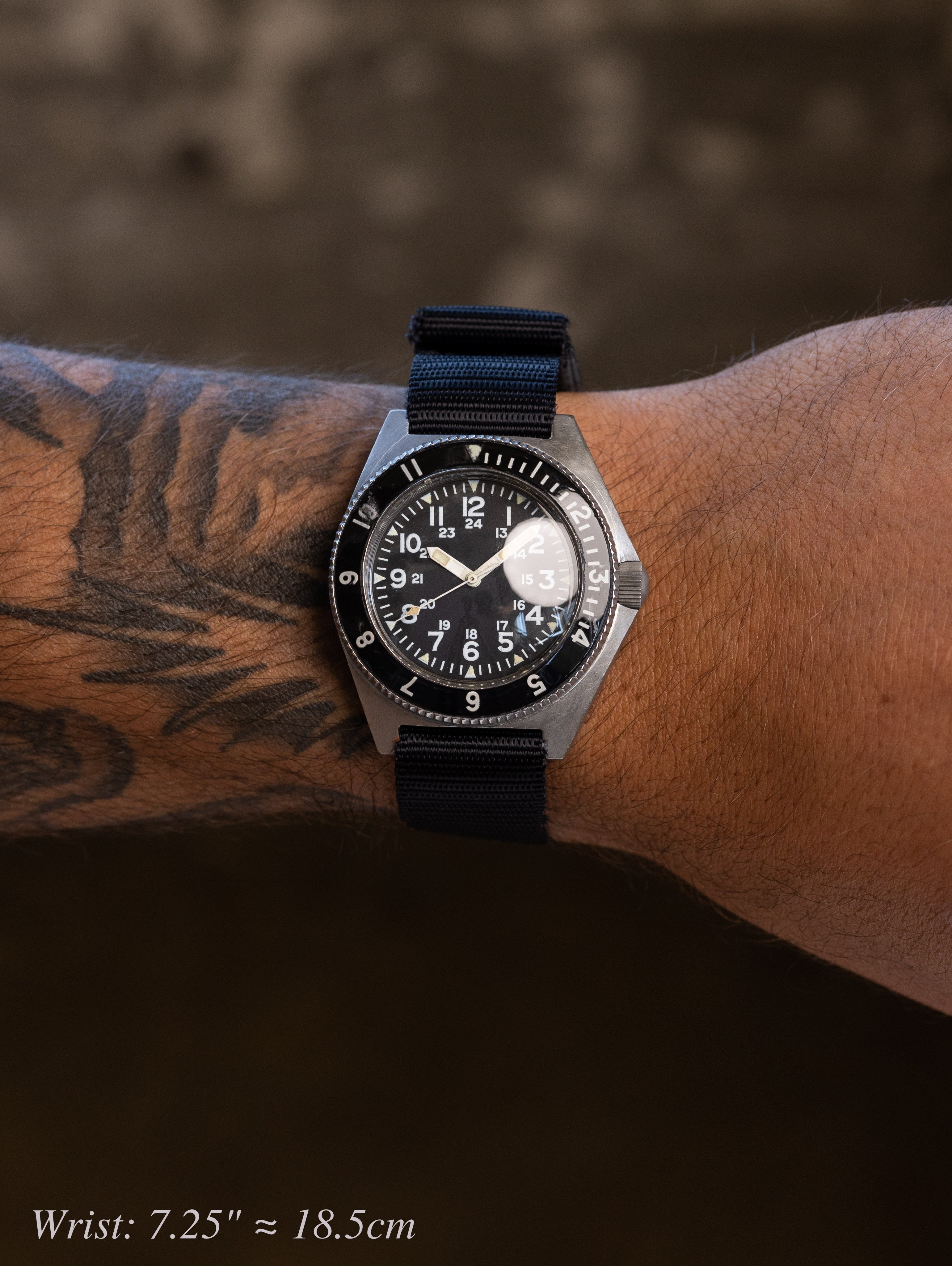 Benrus Type II Class A - 'Sterile' Dial Military Issued