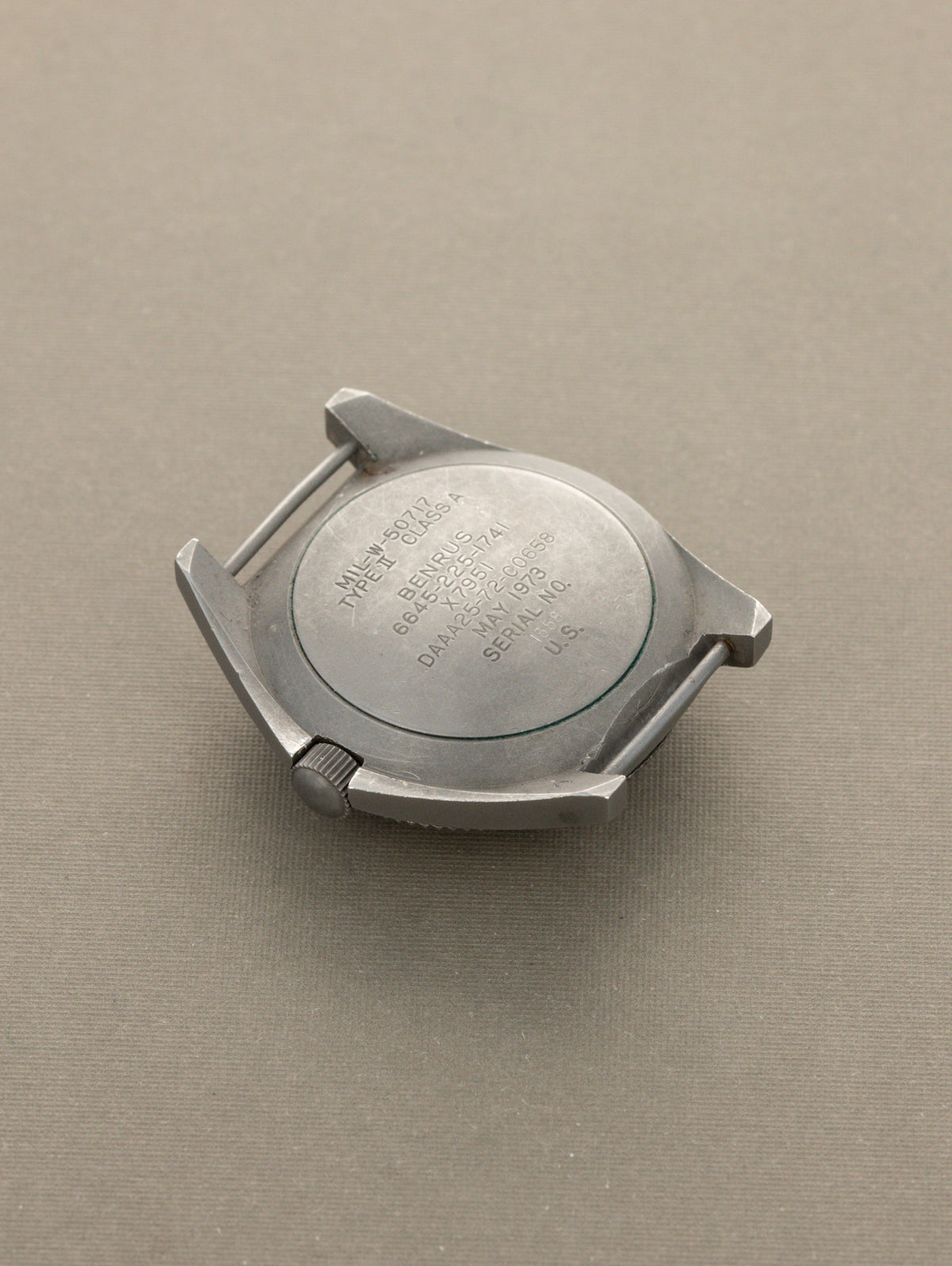 Benrus Type II Class A - 'Sterile' Dial Military Issued