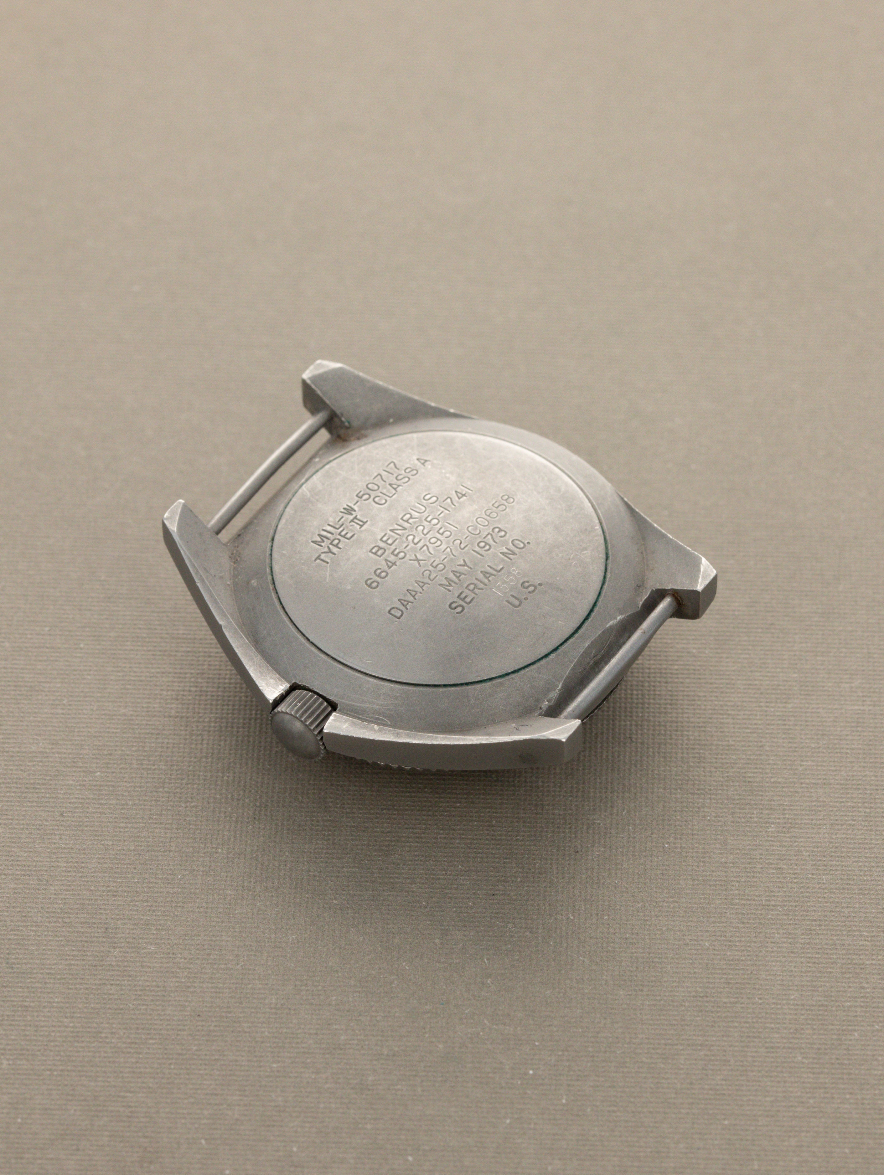 Benrus Type II Class A - 'Sterile' Dial Military Issued