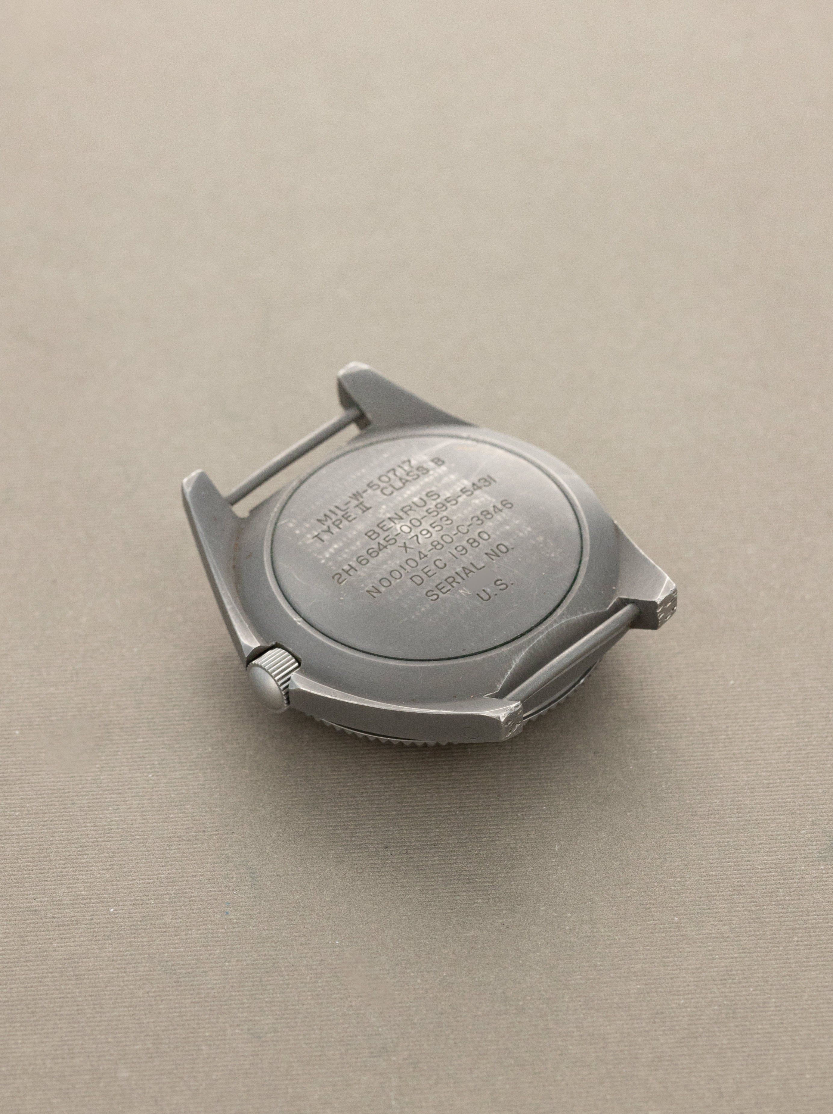 Benrus Type II Class B - Non-Luminous 'Sterile' Dial