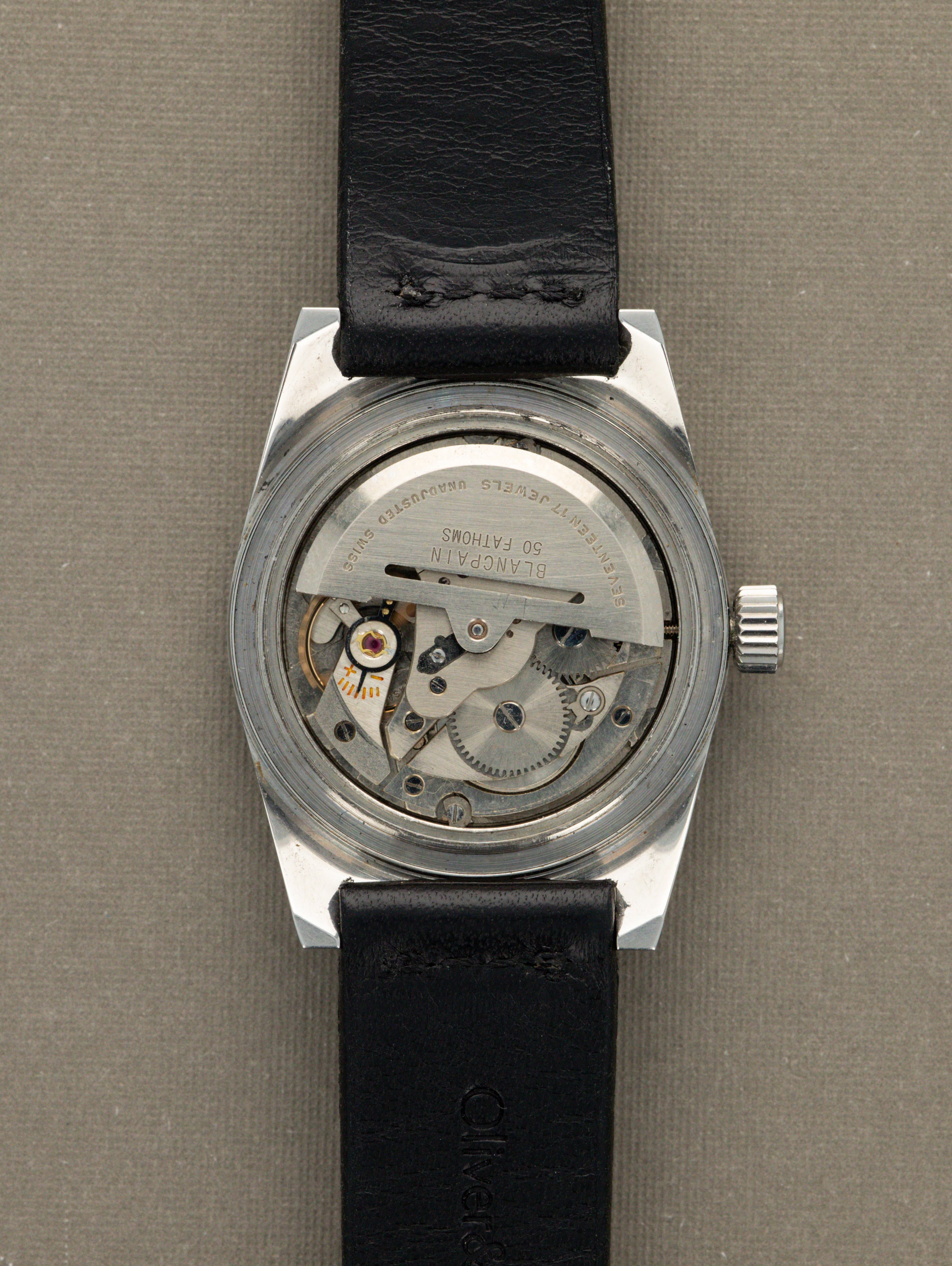Blancpain Fifty-Fathoms 'Mid size' - Gloss Black Dial Unpolished W/ Documentation