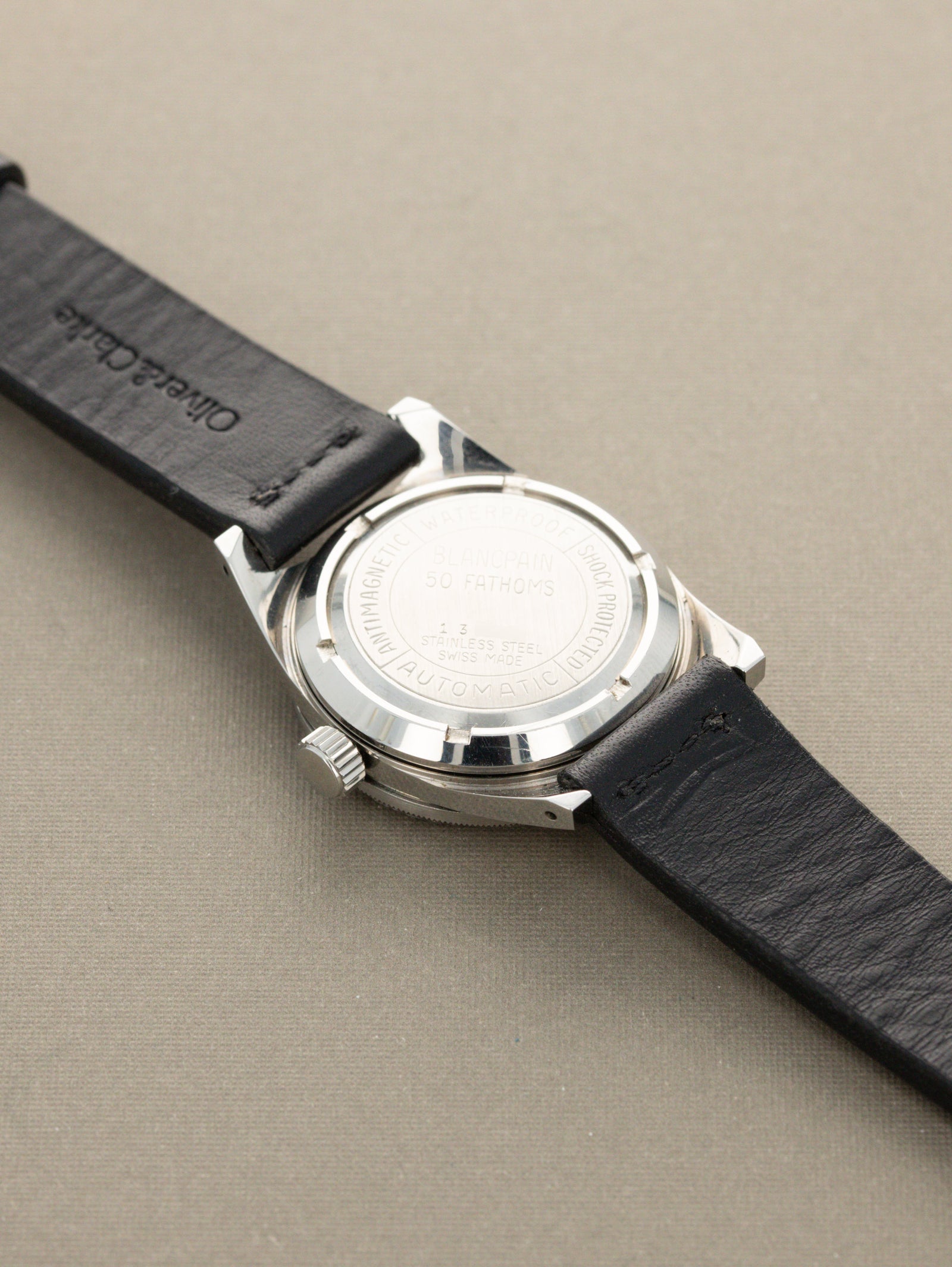Blancpain Fifty-Fathoms 'Mid size' - Gloss Black Dial Unpolished W/ Documentation