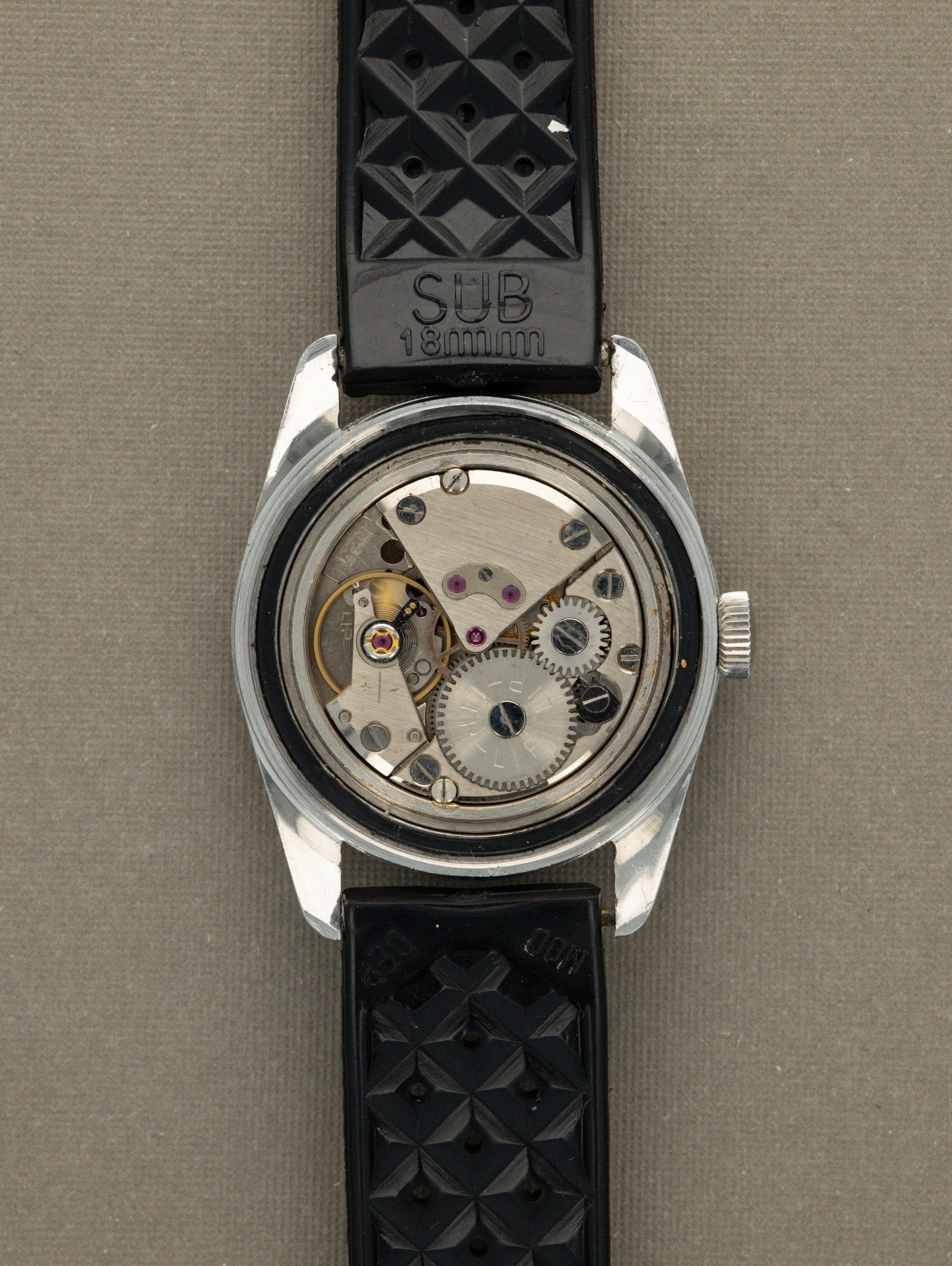 LIP 'Brevets Blancpain' - Gloss Black Tritium Dial Unpolished