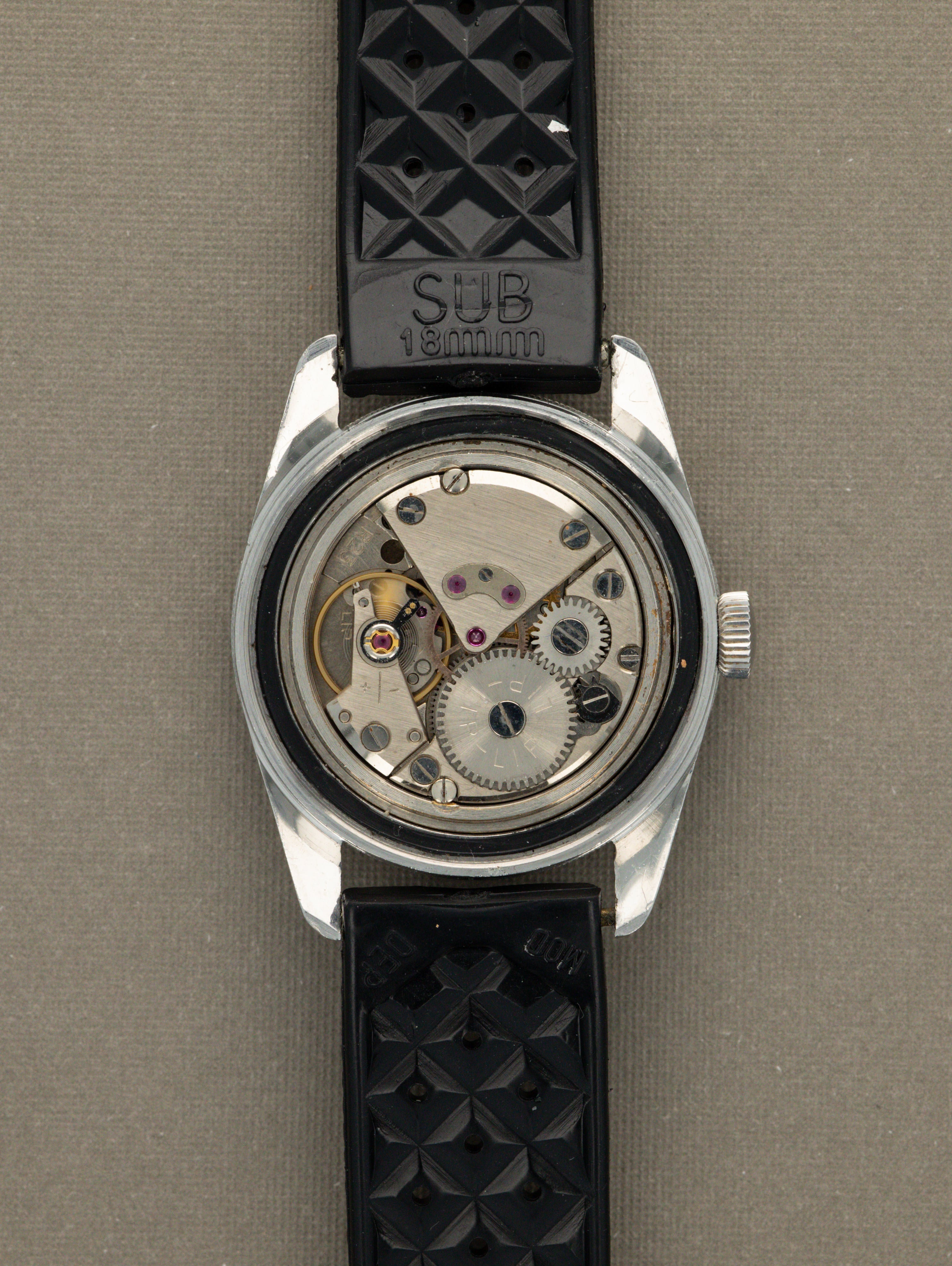 LIP 'Brevets Blancpain' - Gloss Black Tritium Dial Unpolished