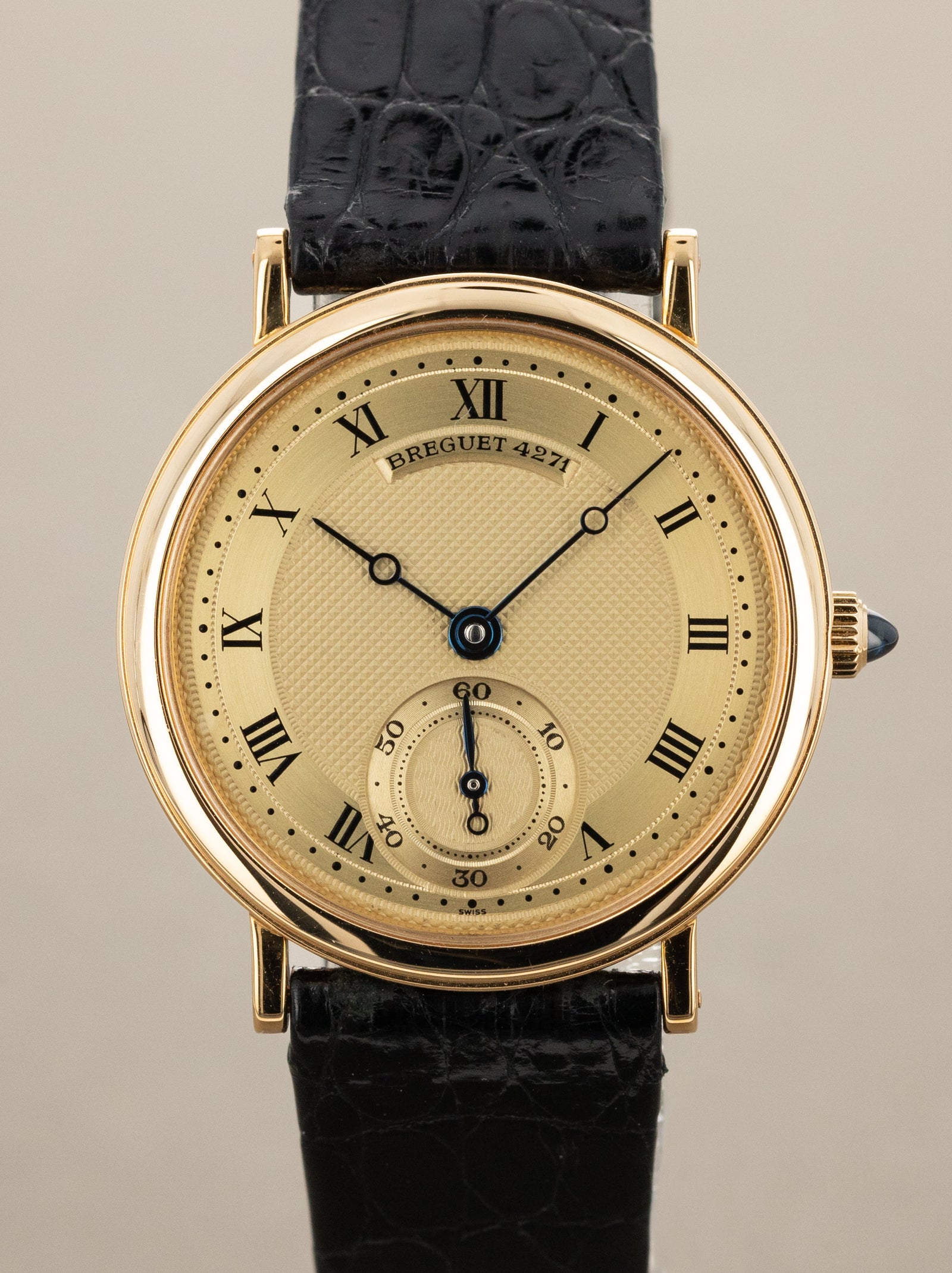 Breguet Classique - Gold 'Guilloché' Dial Unpolished