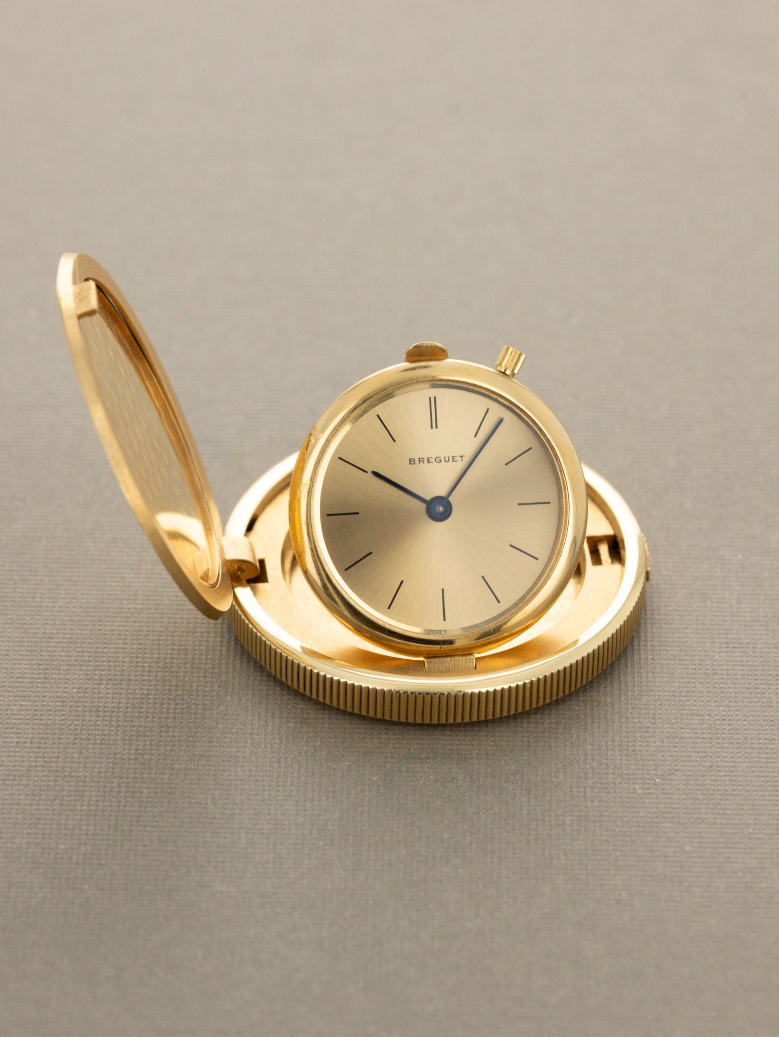 Breguet Yellow Gold 'Coin' Watch - Sunburst Champagne Dial