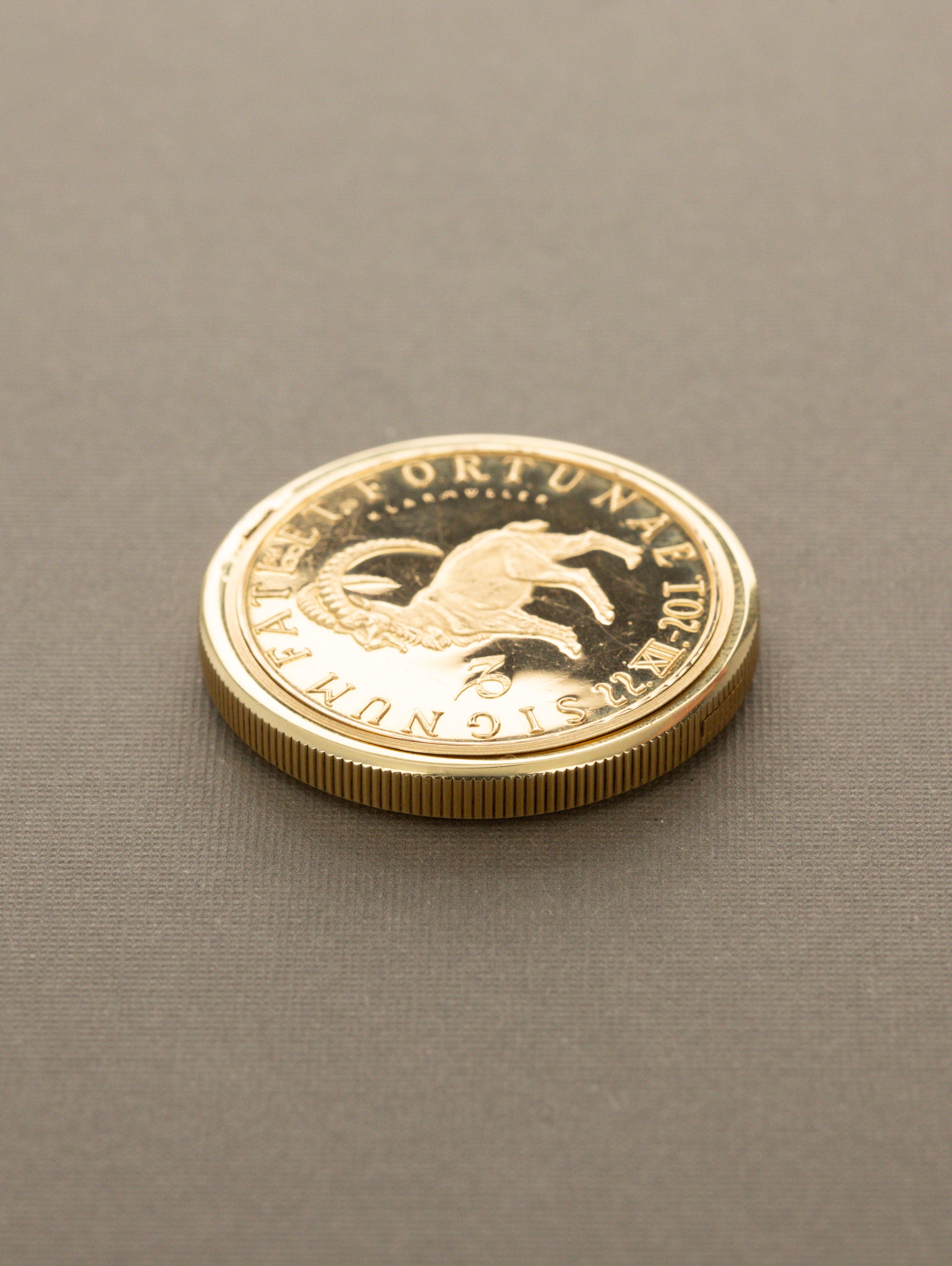 Breguet Yellow Gold 'Coin' Watch - Sunburst Champagne Dial