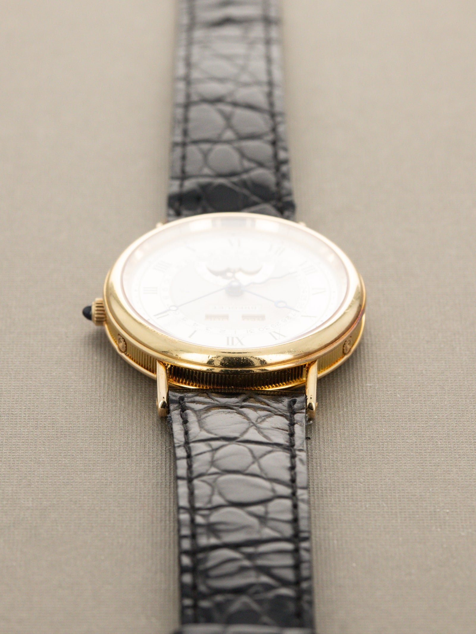 Breguet Classique Triple Calendar Moonphase Ref. 3040BA - Silver 'Guilloché' Dial Unpolished