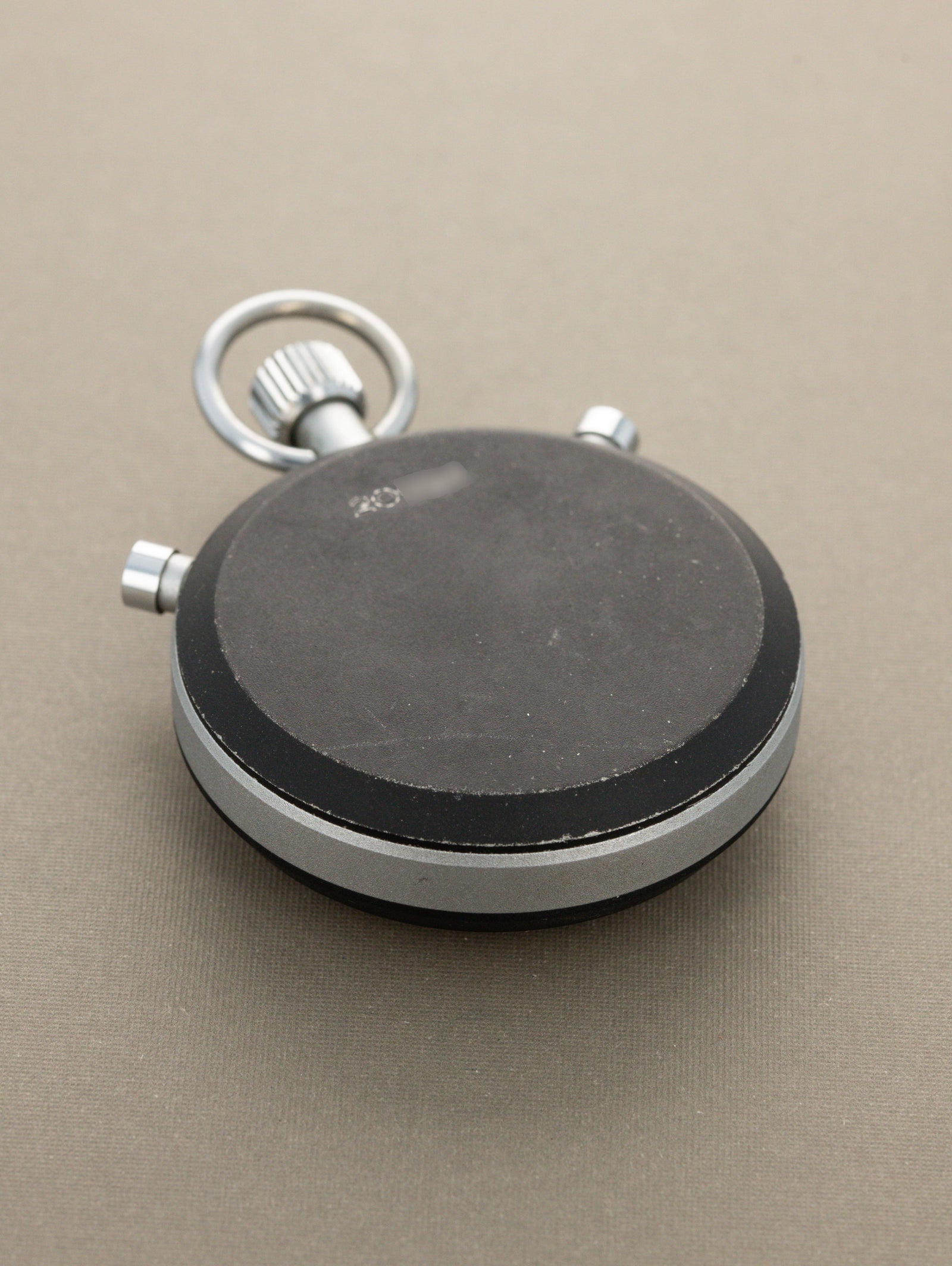 Breguet Split-Seconds Stopwatch c. 1970 w/ Period Leather Lanyard