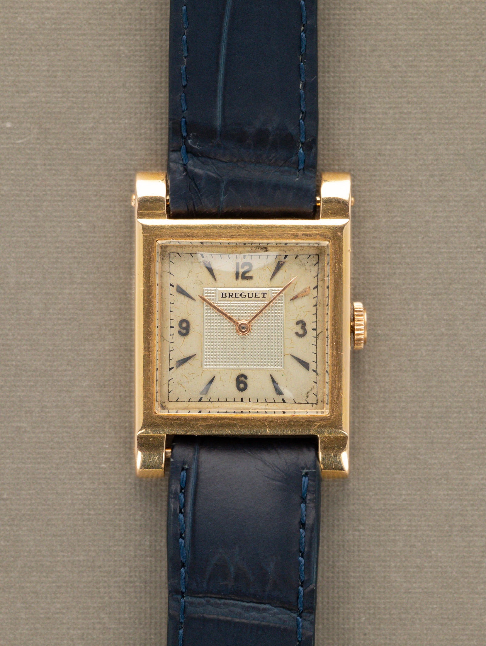 Breguet Rose Gold 'Tank' Dress Watch