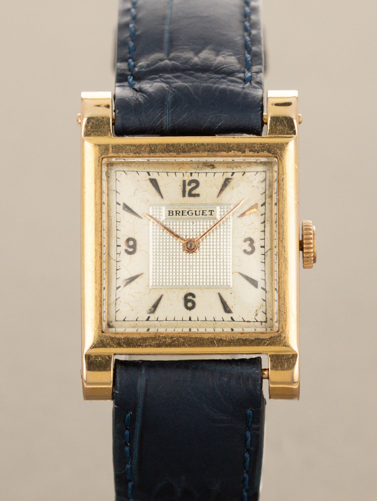 Breguet Rose Gold 'Tank' Dress Watch
