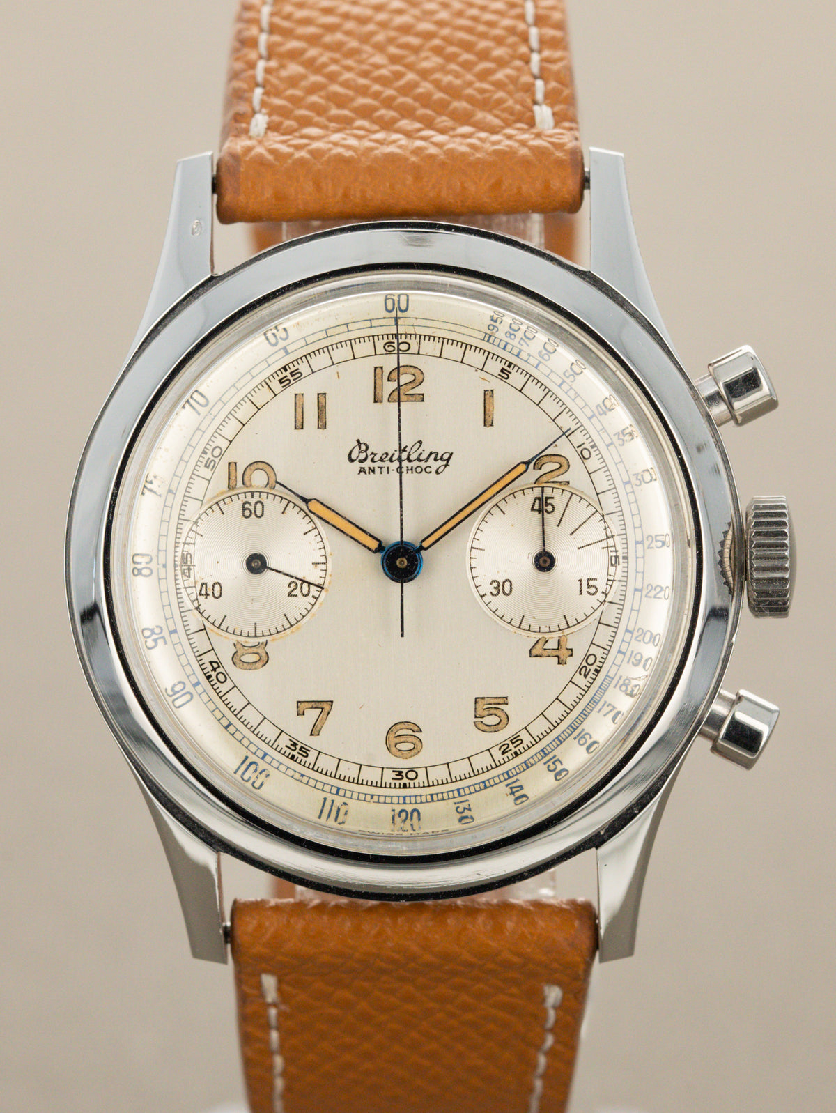 Breitling Premier Ref. 777 - Silver Dial w/ Portuguese Hallmark