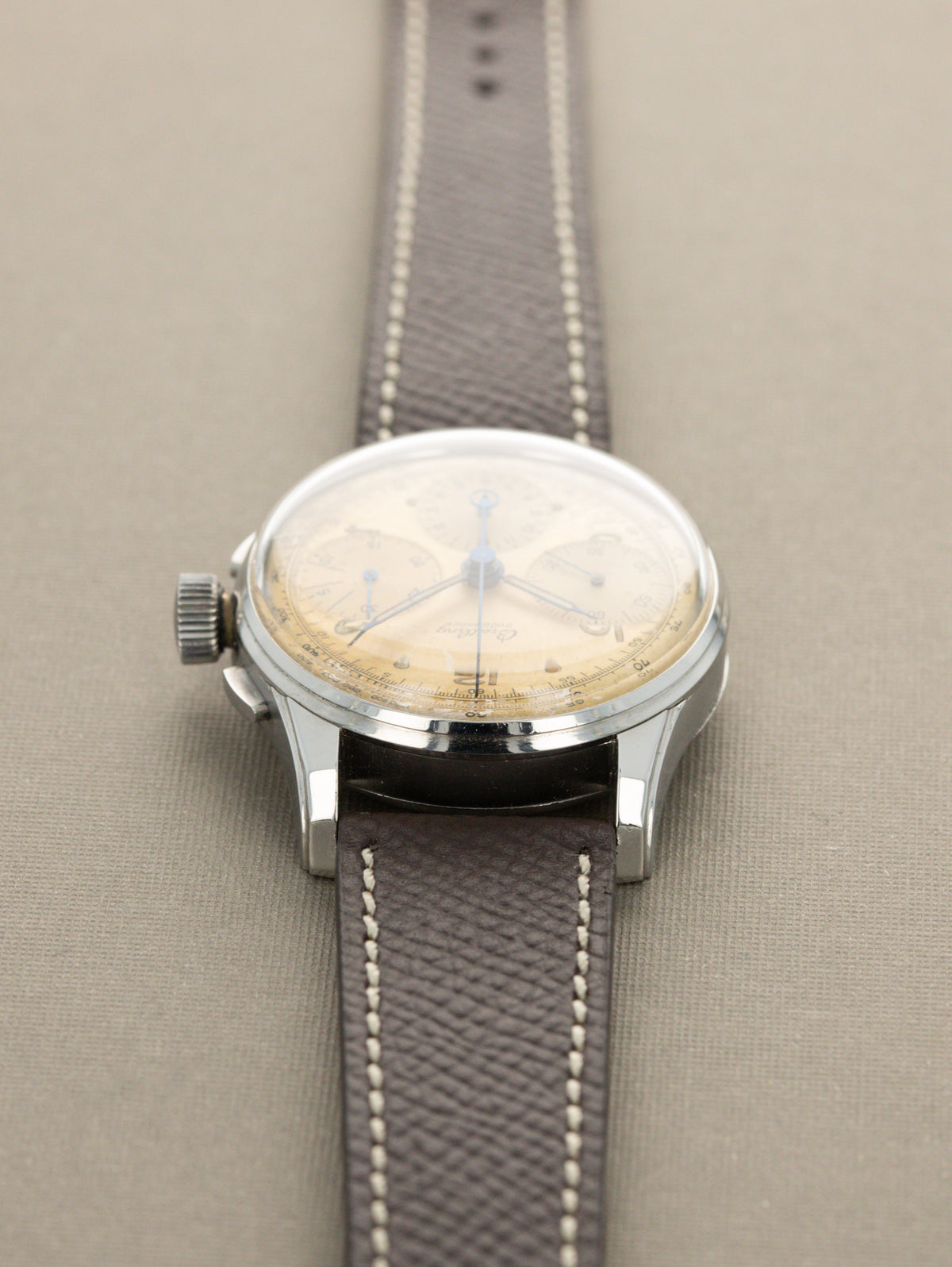 Breitling Duograph Ref. 766 'Rattrapante' - Silver Patina Dial