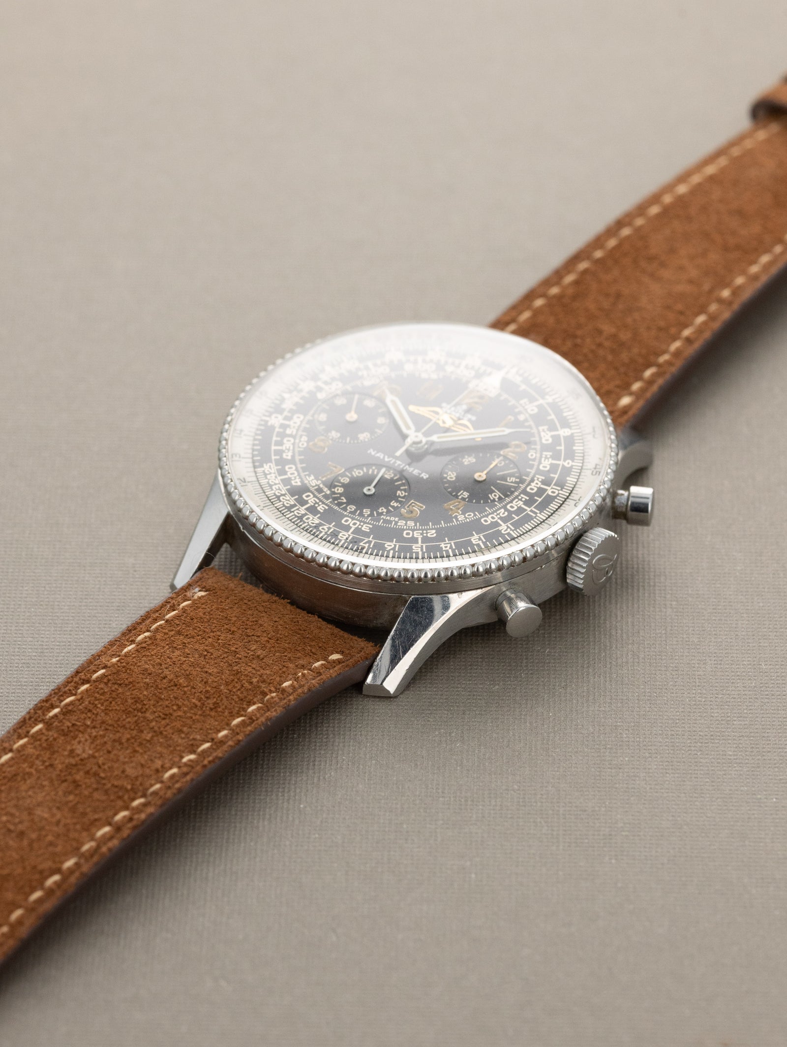 Breitling Navitimer Ref. 806 - Gloss Black 'AOPA' Dial Unpolished