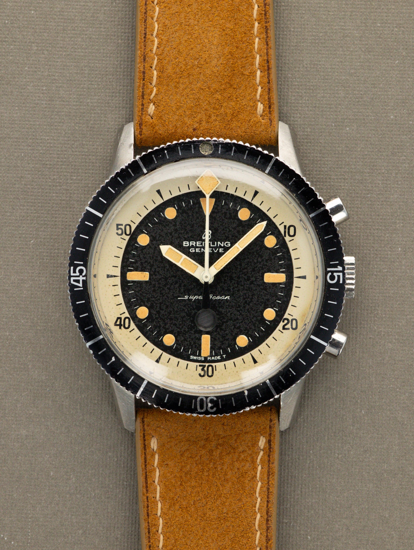 Breitling SuperOcean 'Slow Counting' Chronorgaph Ref. 2005 - Patina Dial Unpolished
