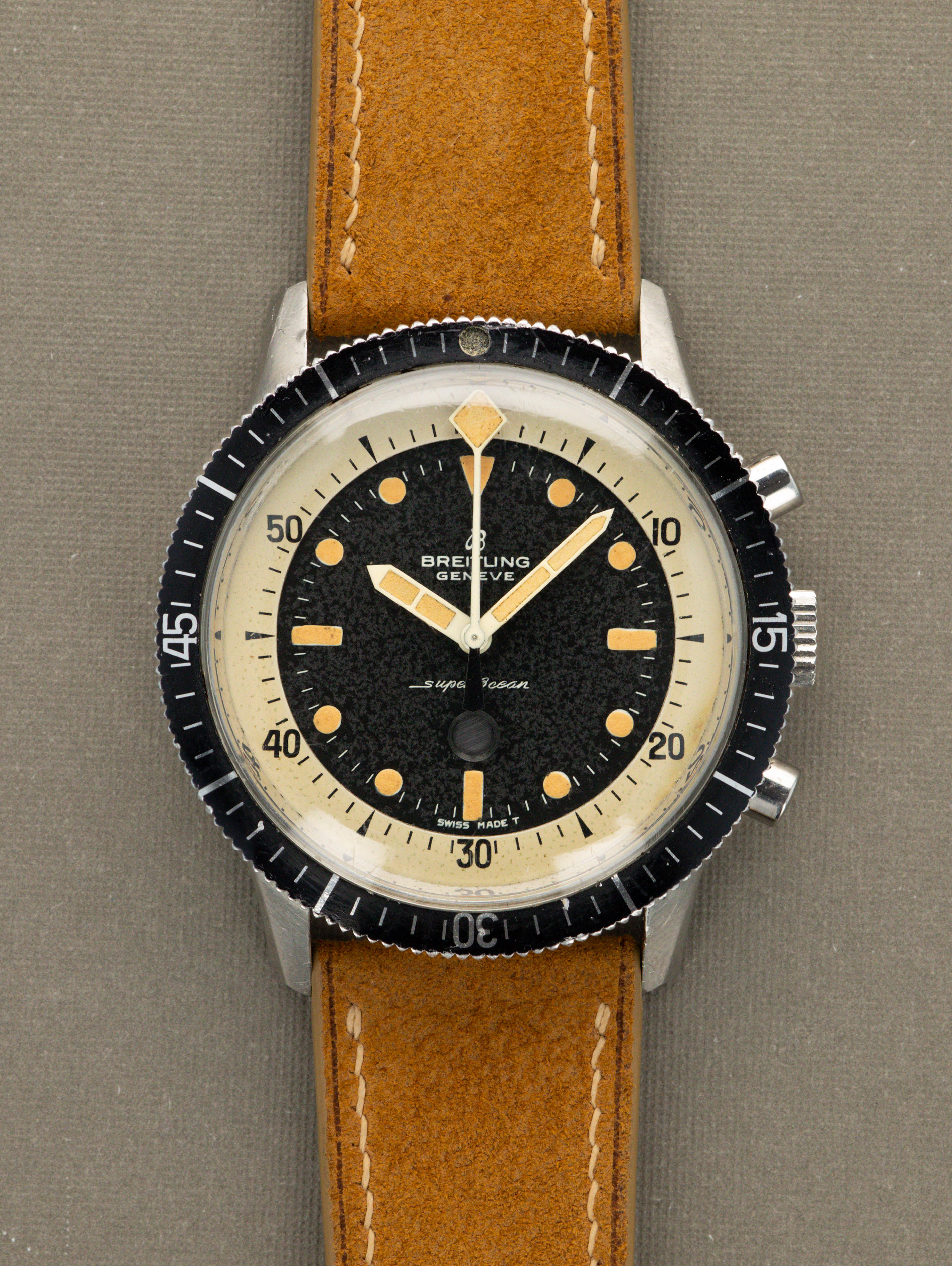 Breitling SuperOcean 'Slow Counting' Chronorgaph Ref. 2005 - Patina Dial Unpolished