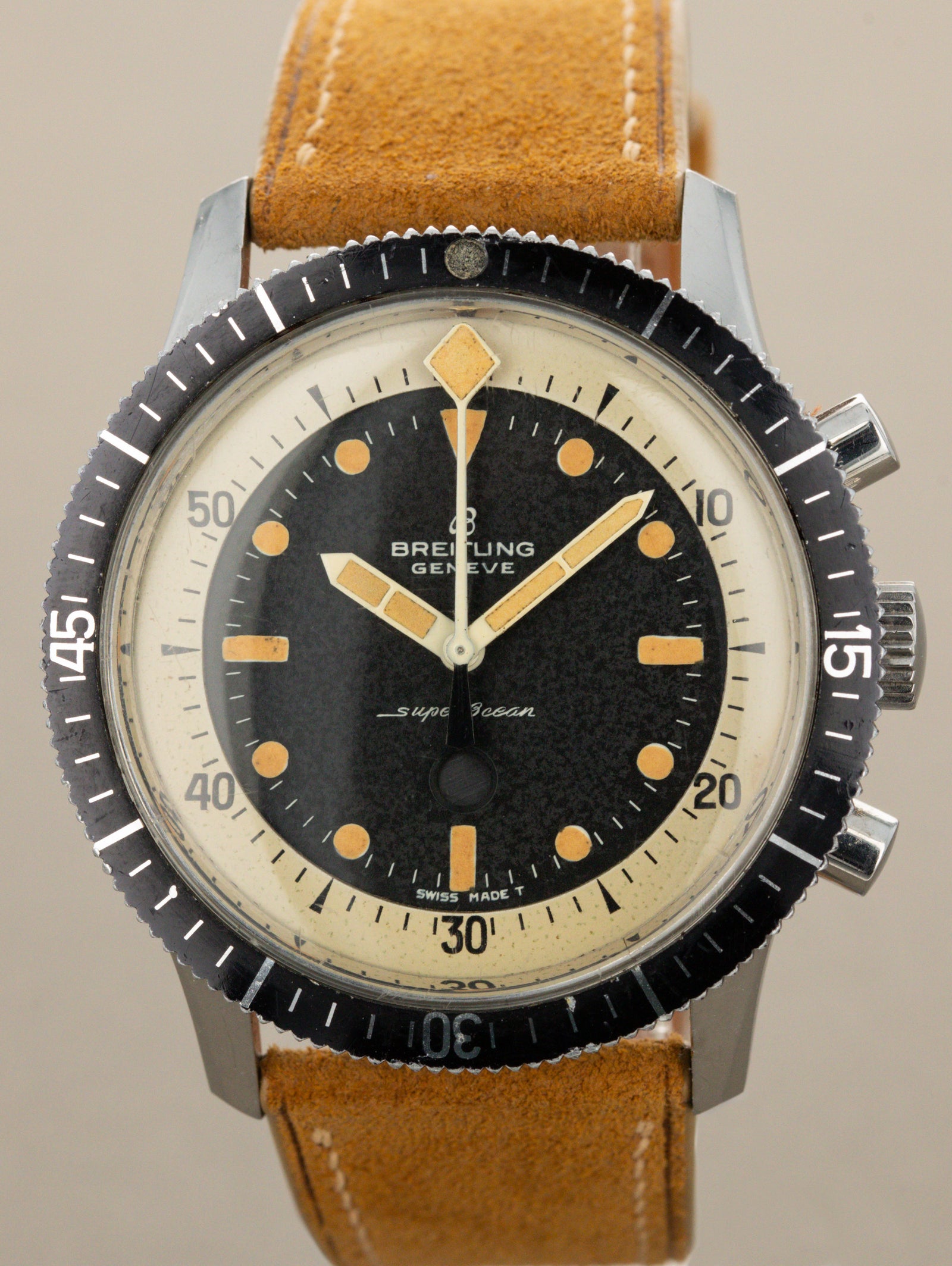 Breitling SuperOcean 'Slow Counting' Chronorgaph Ref. 2005 - Patina Dial Unpolished