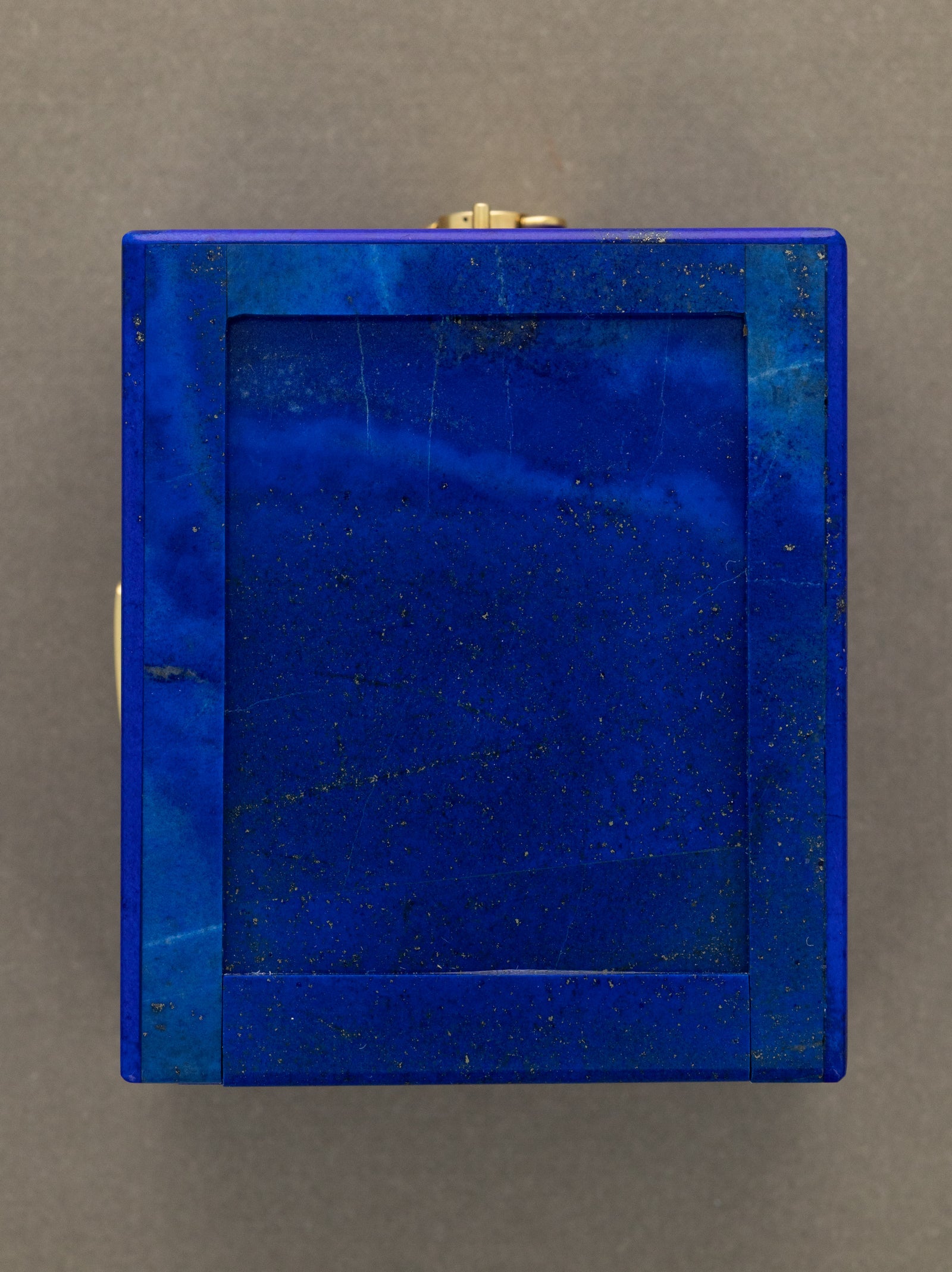 Cartier Lapis Lazuli Minute Repeater Clock - Silver dial w/ EWC Movement