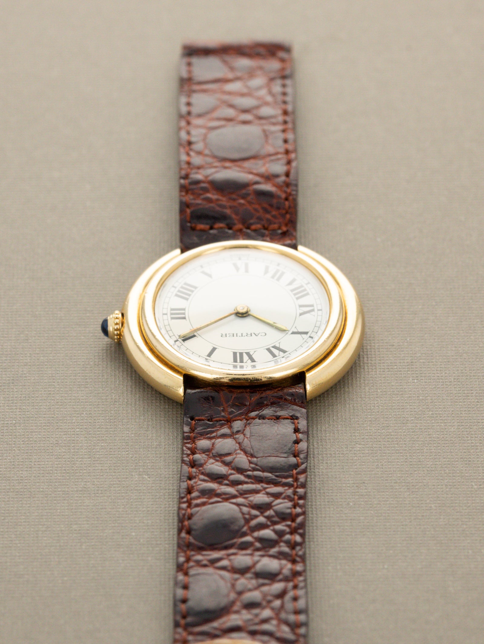 Cartier Vendome Ref. 78090 - White 'Paris' Dial Unpolished