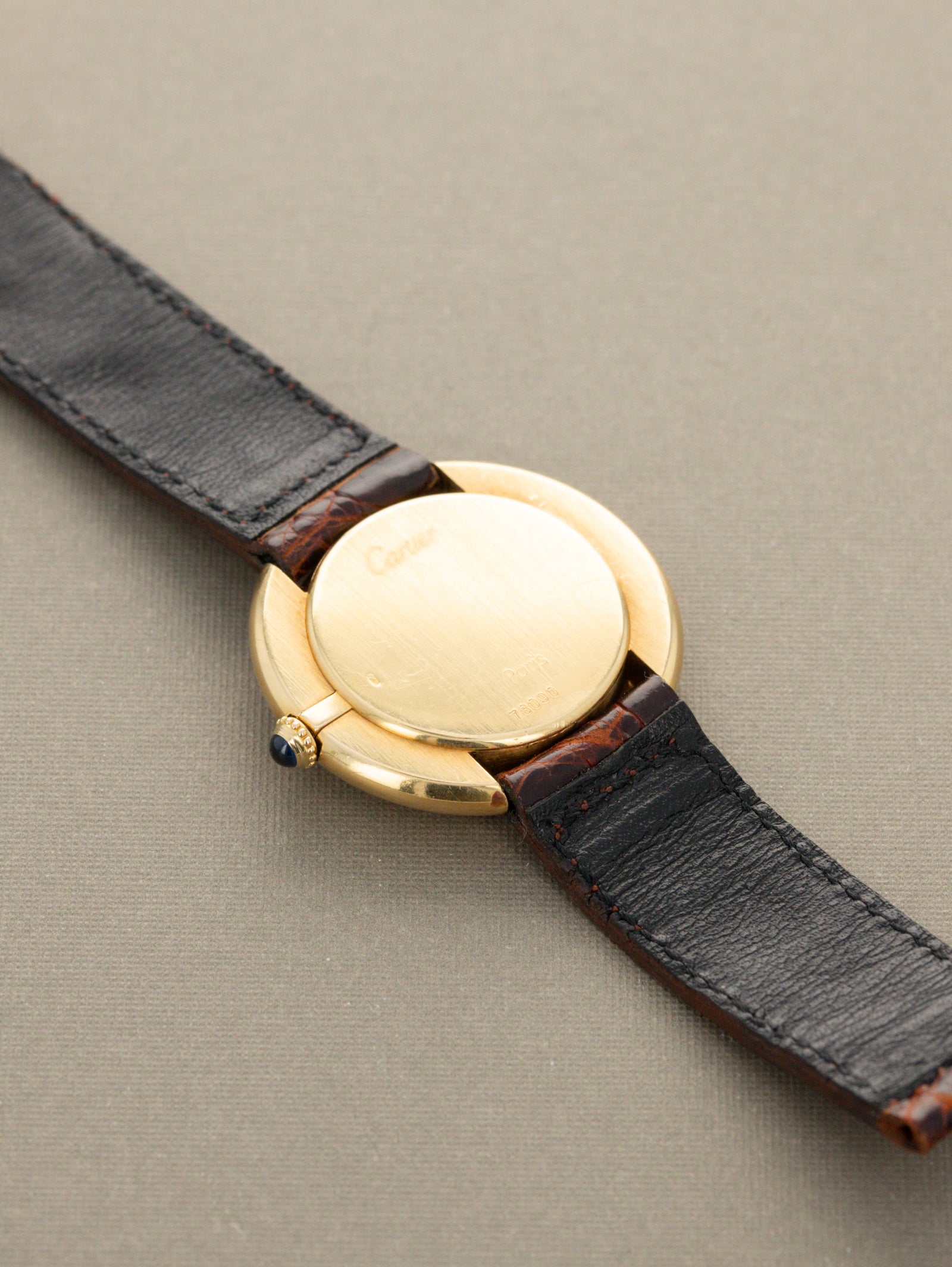Cartier Vendome Ref. 78090 - White 'Paris' Dial Unpolished
