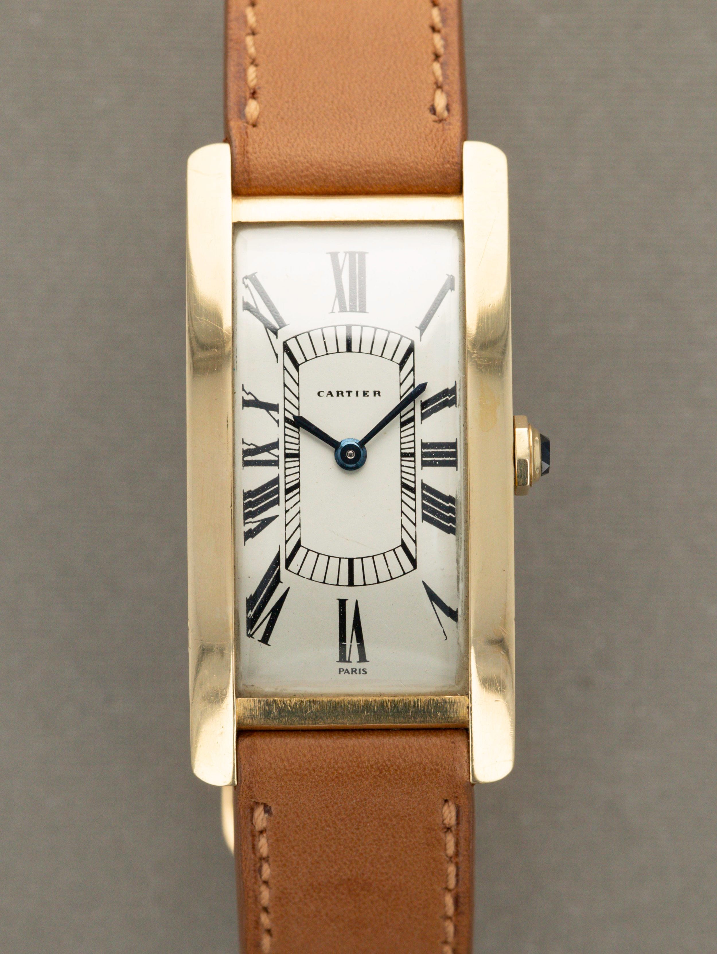 Cartier Tank Cintrèe Large - Paris Dial Circa 1971