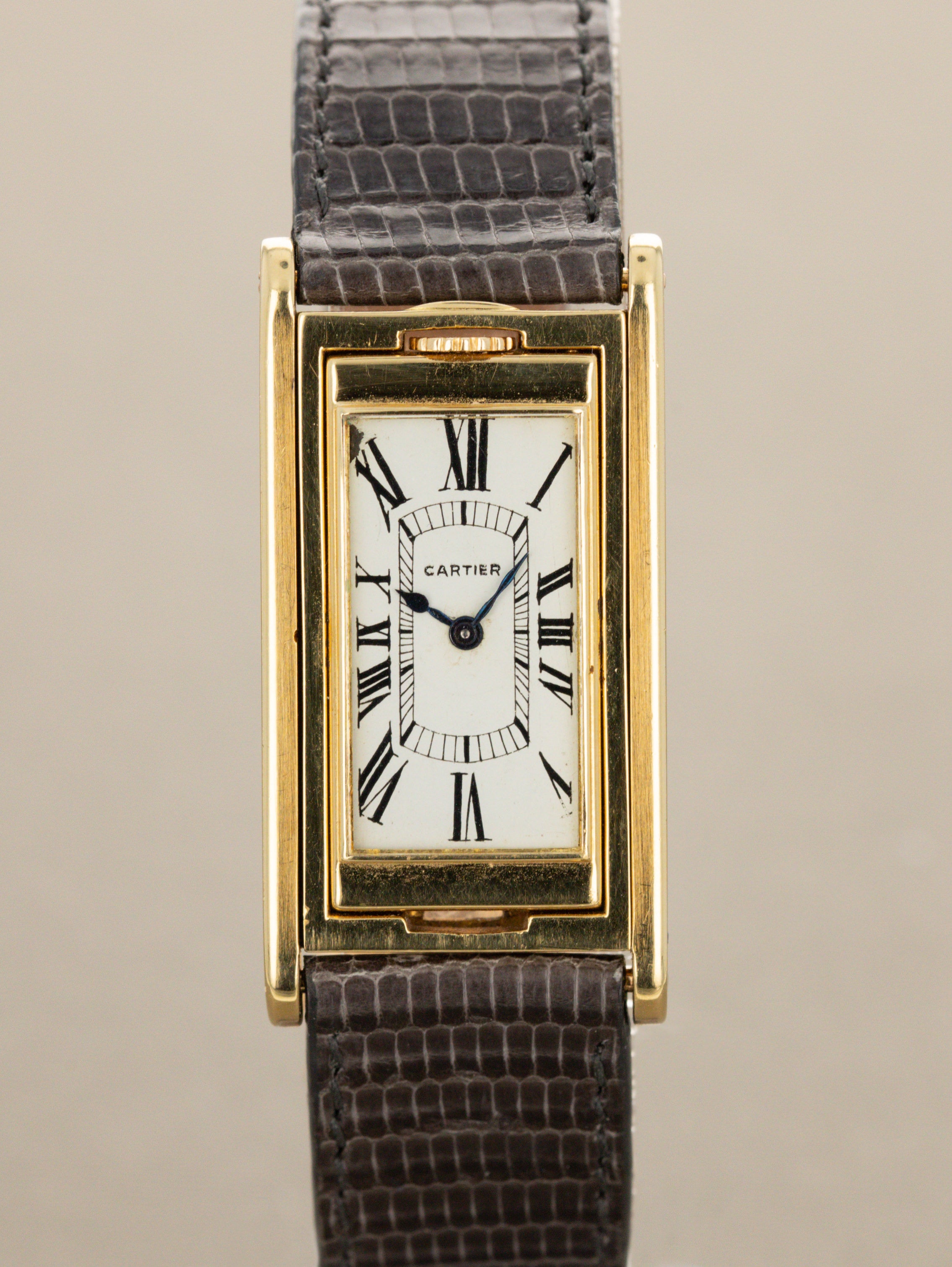 Cartier Tank Basculante - 1950s W/ EWC Movement
