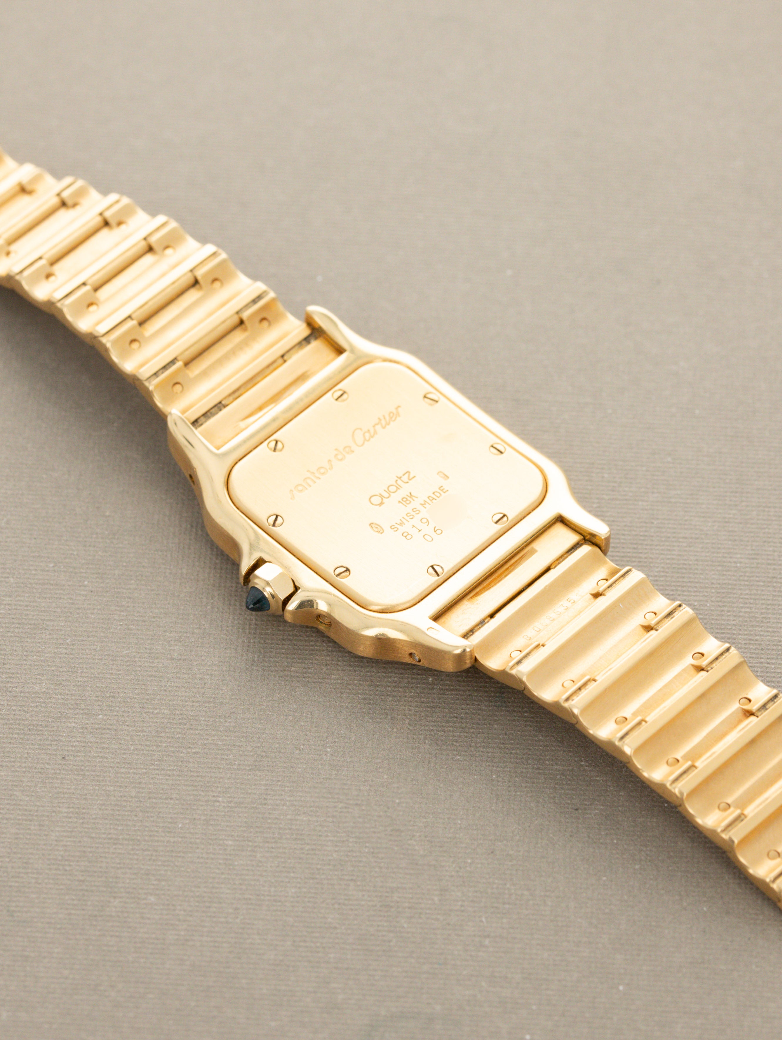 Cartier Santos Galbée Ref. 819901 - 'Moonphase' w/ Box