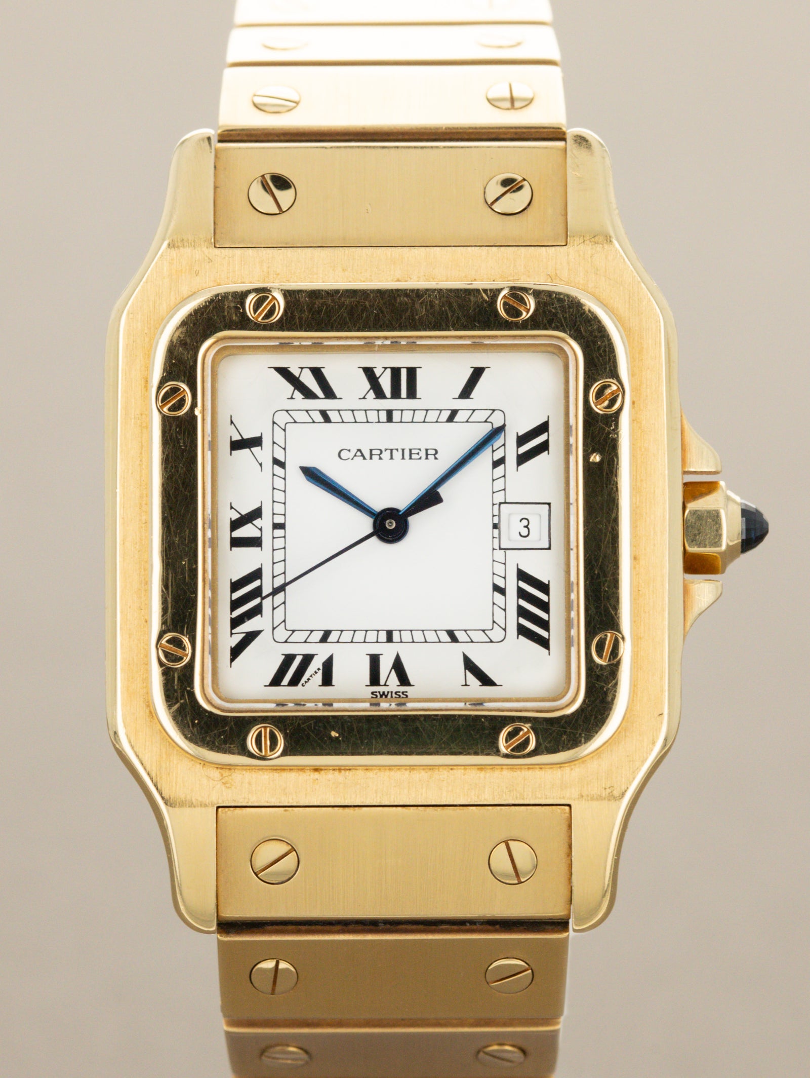 Cartier Santos Carrée Ref. 2960 - 'Massif' W/ Card & Booklet