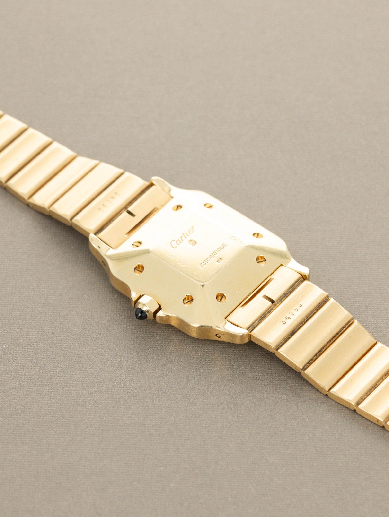 Cartier Santos Carrée Ref. 2960 - 'Massif' W/ Card & Booklet