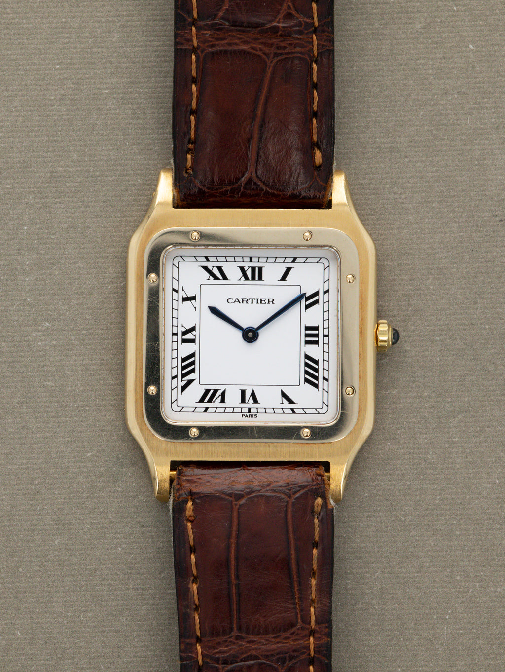 Cartier 15751 Cartier Santos Dumont Extra-Plate 96061 'Deux Ors'