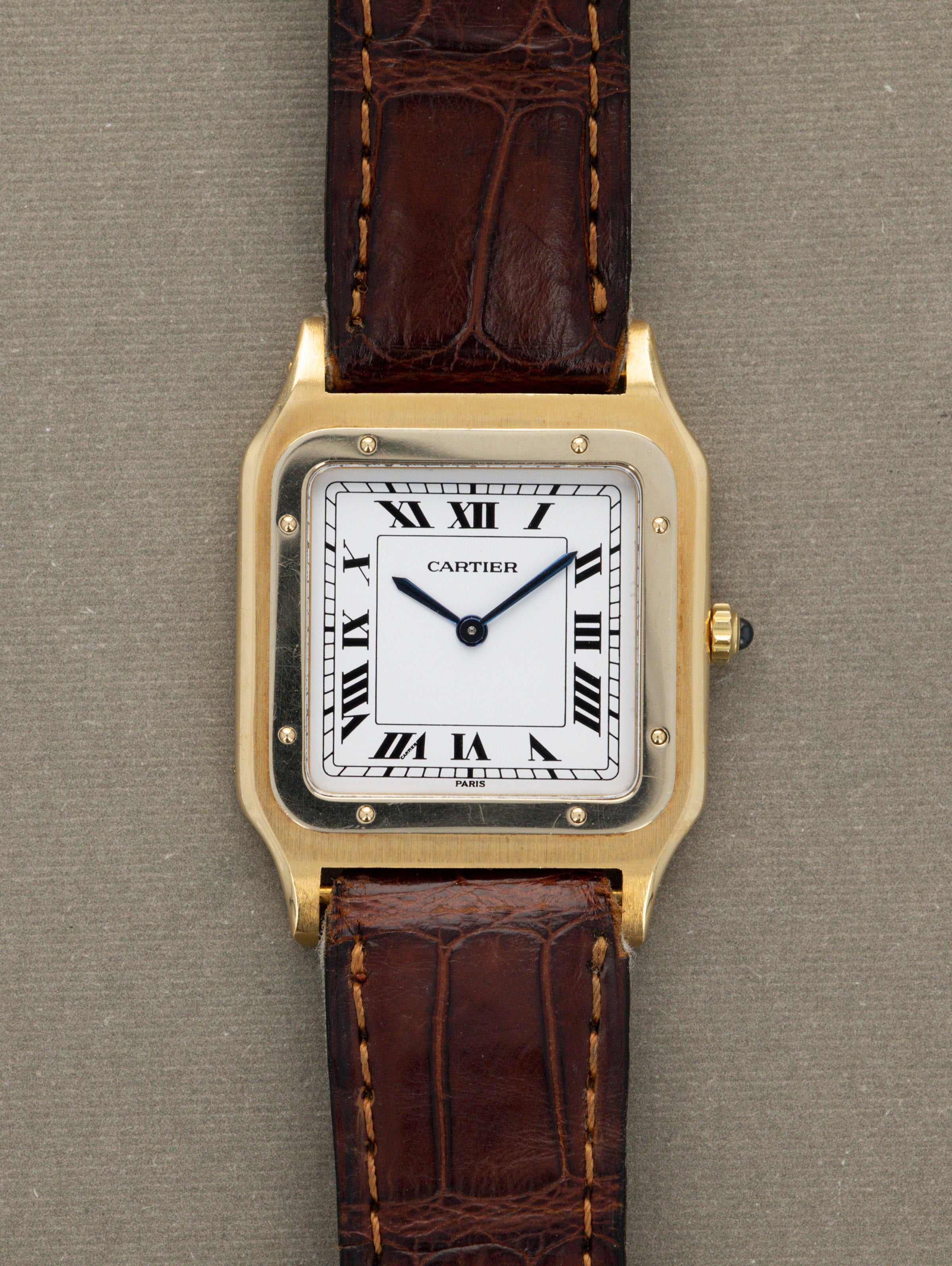 Cartier Santos Dumont Extra-Plate Ref. 96061 - 'Deux Ors'