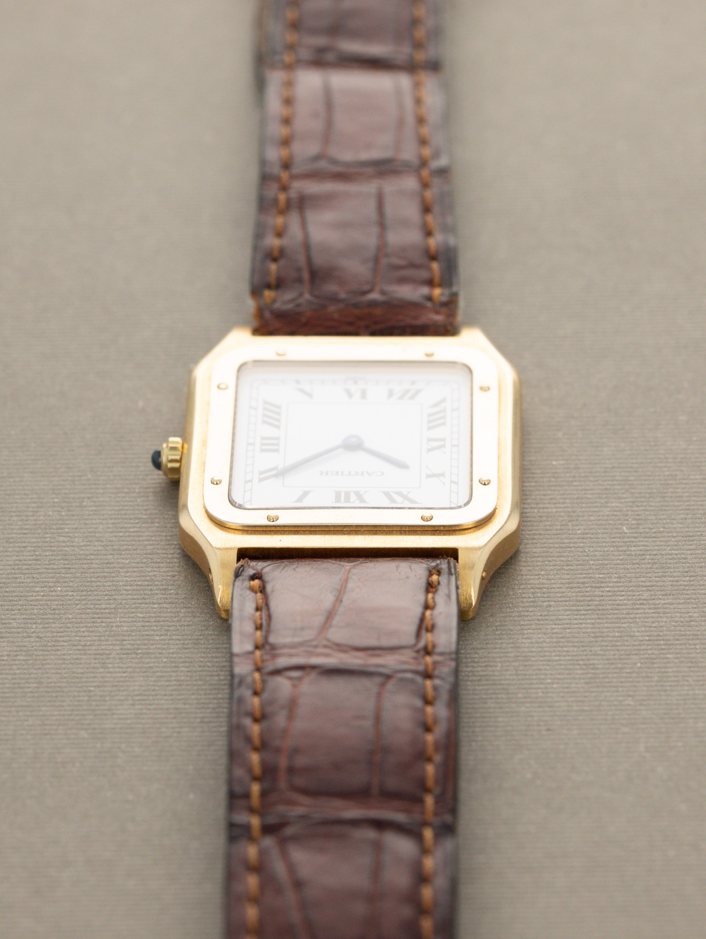 Cartier Santos Dumont Extra-Plate Ref. 96061 - 'Deux Ors'