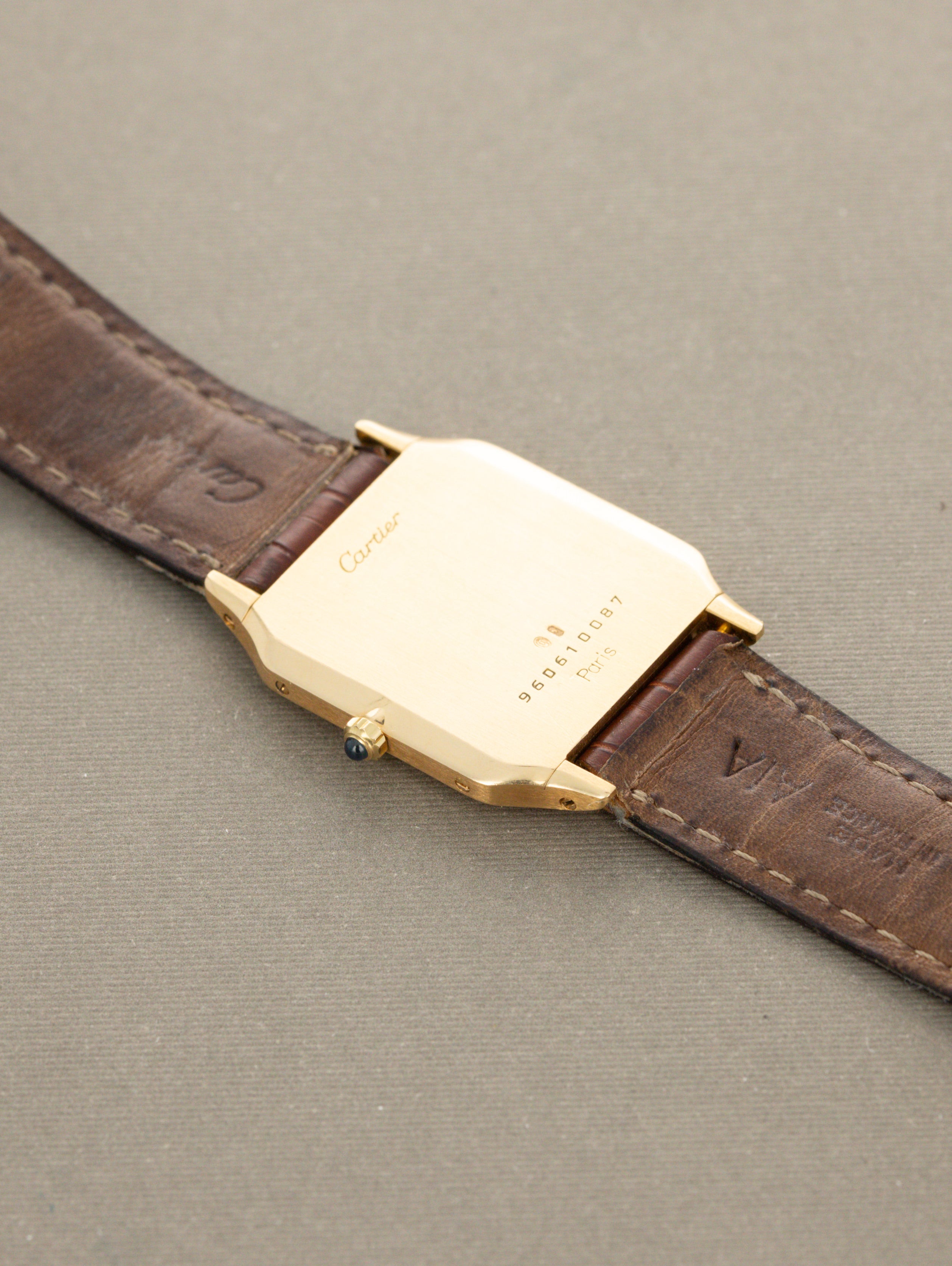 Cartier Santos Dumont Extra-Plate Ref. 96061 - 'Deux Ors'