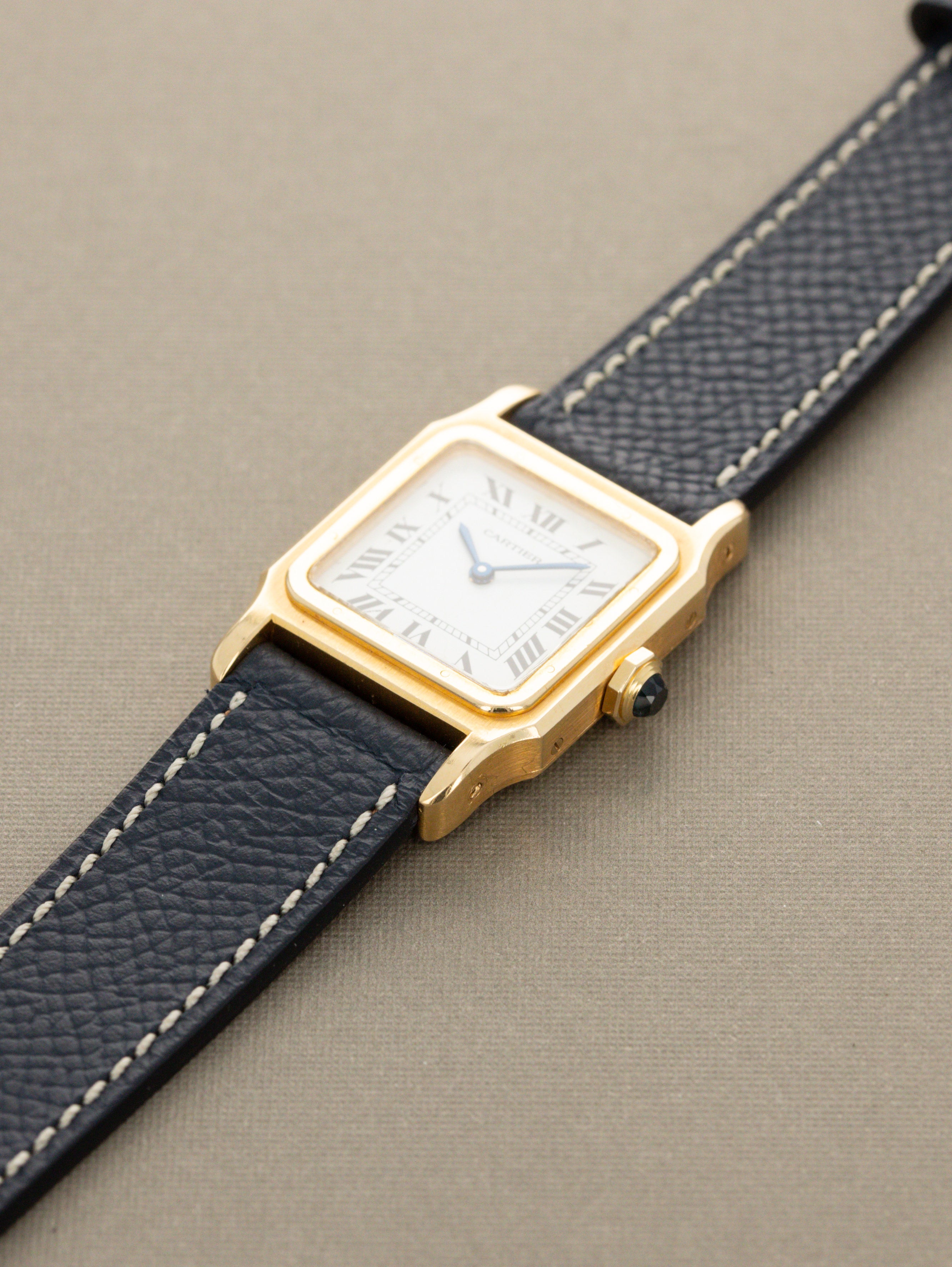 Cartier Santos Dumont Ref. 78097 - White 'Swiss' Dial Unpolished
