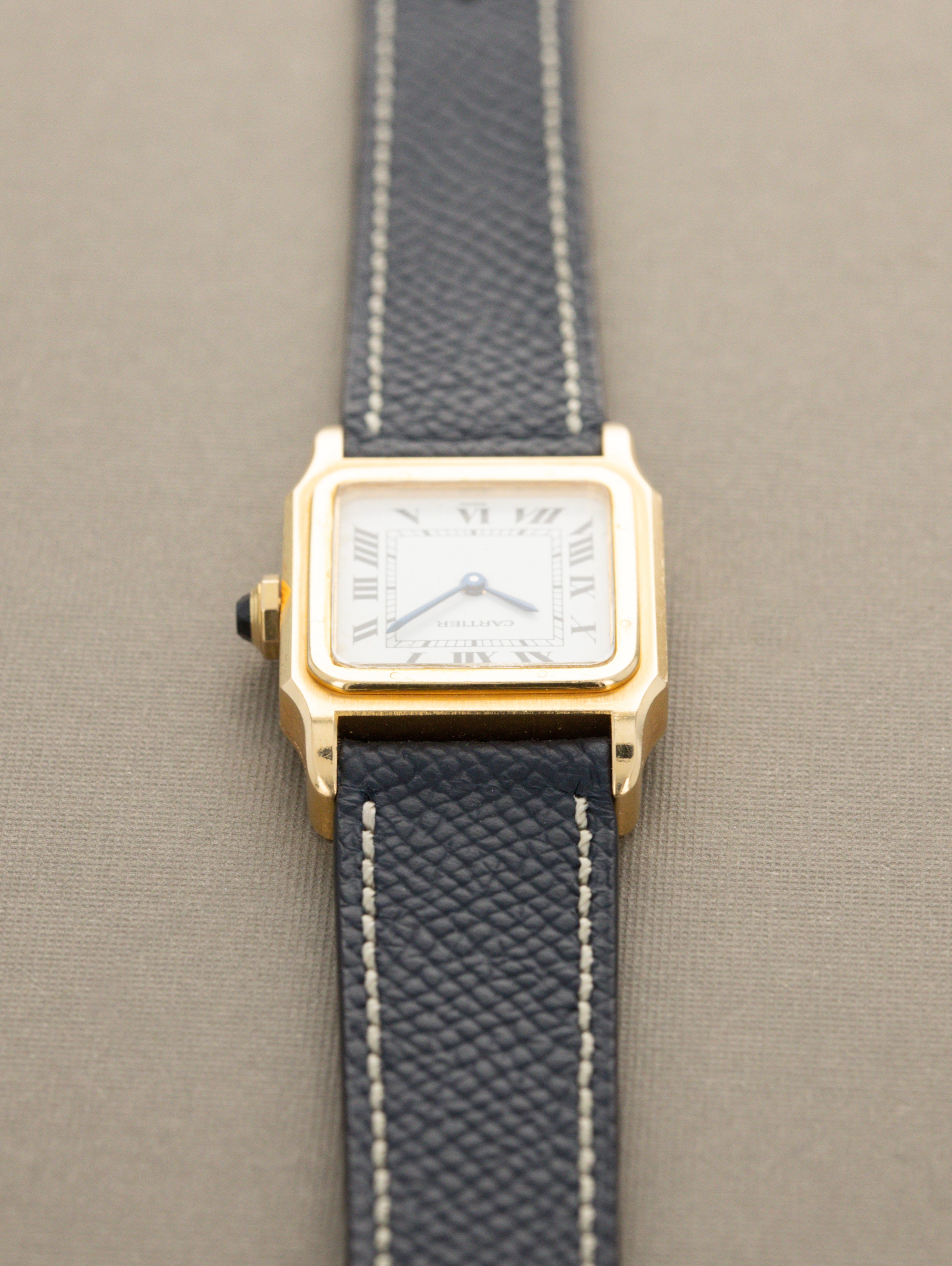 Cartier Santos Dumont Ref. 78097 - White 'Swiss' Dial Unpolished