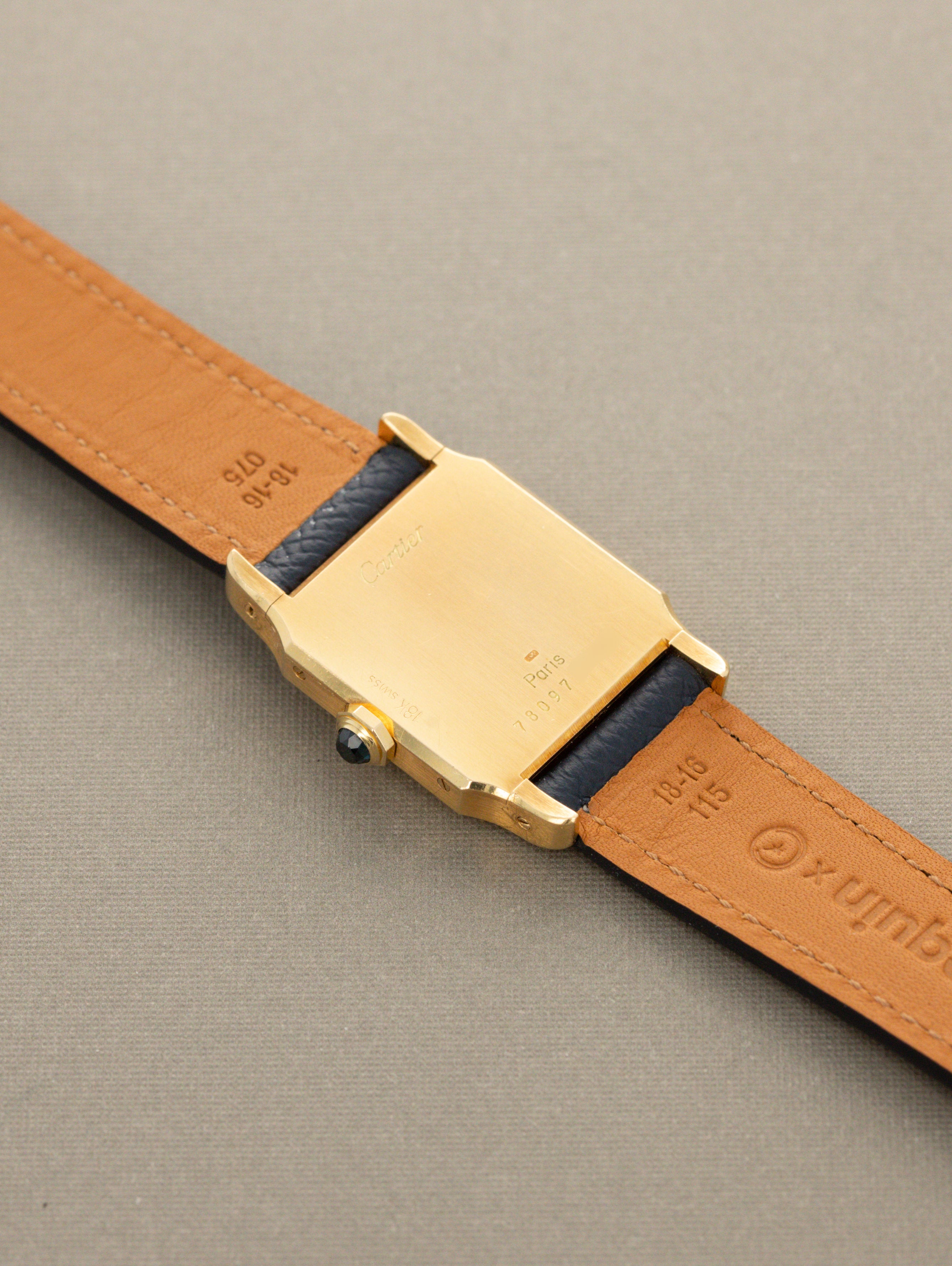 Cartier Santos Dumont Ref. 78097 - White 'Swiss' Dial Unpolished